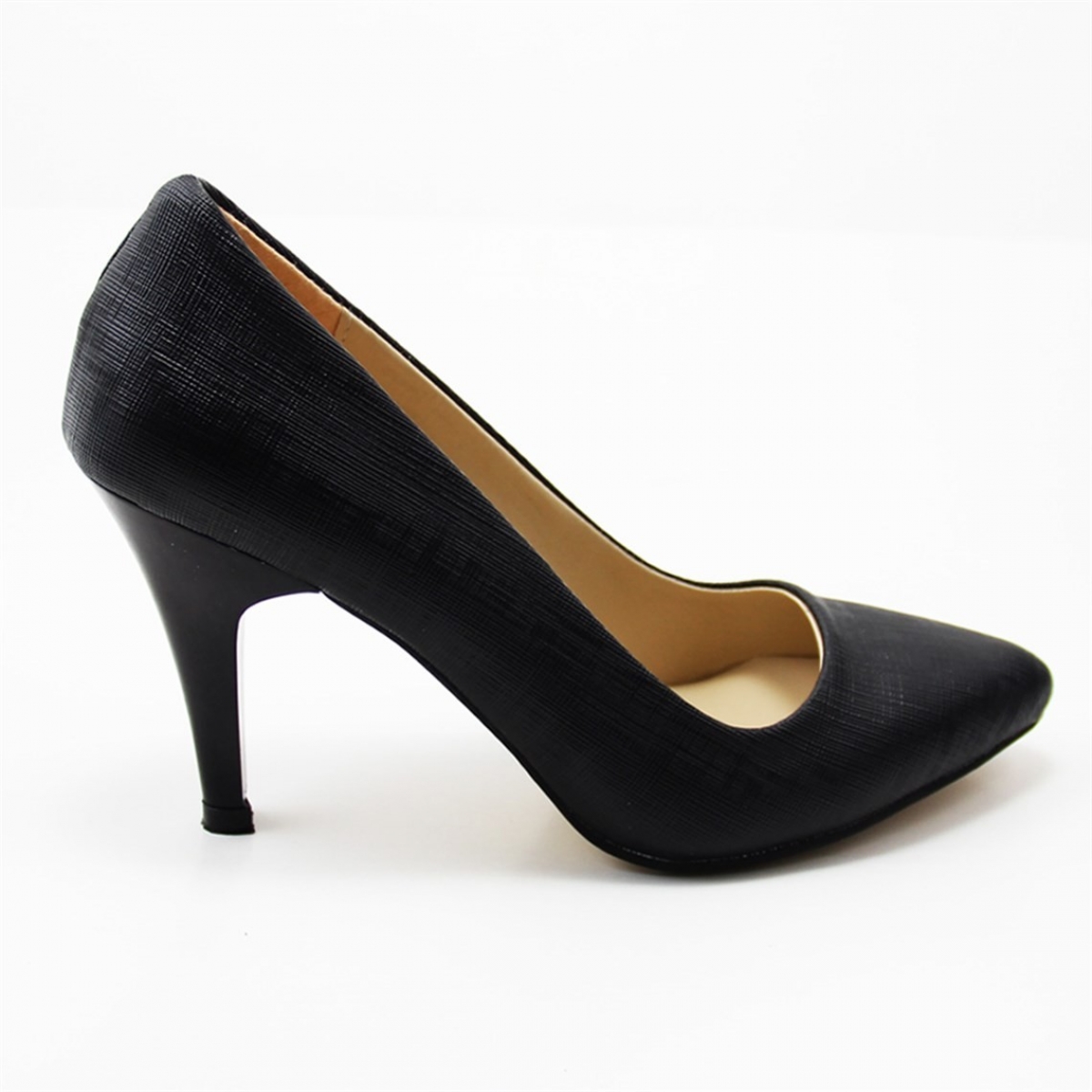 Flo Günlük Topuklu Siyah-Petekli Kadın Ayakkabı N-2500. 1