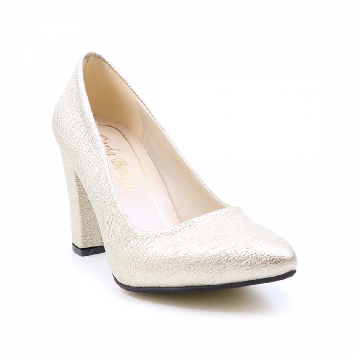 Flo Günlük Topuklu Altın Kadın Ayakkabı N-2600. 1