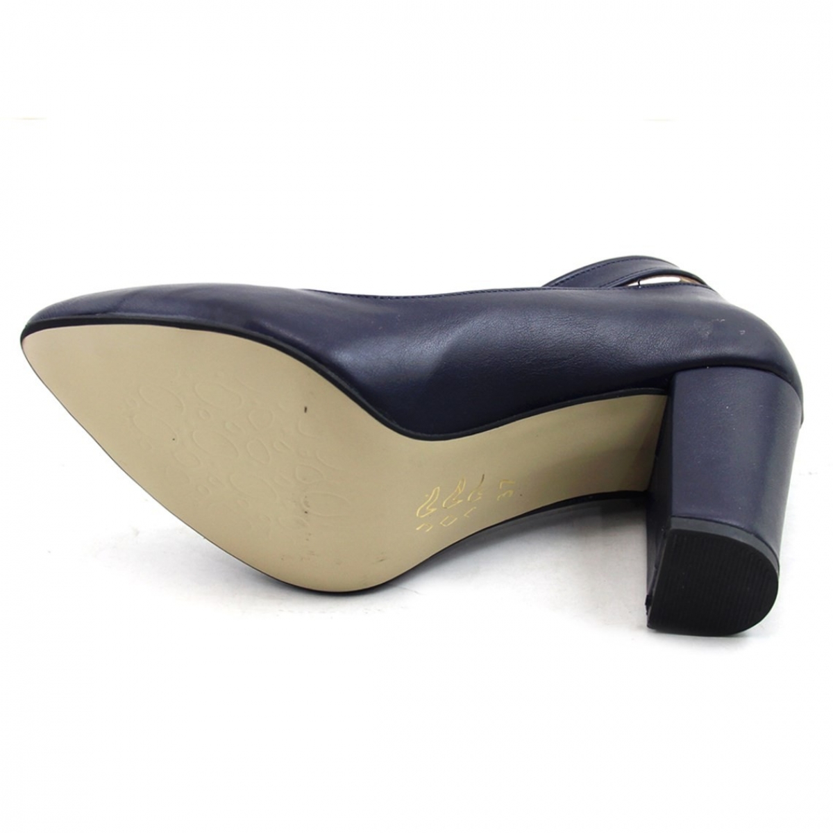 Flo Günlük Topuklu Lacivert Kadın Ayakkabı N-2601. 4