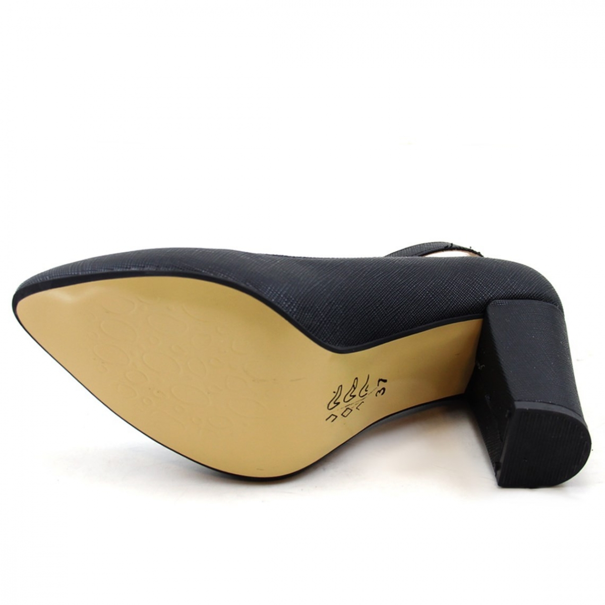 Flo Günlük Topuklu Siyah-Baskılı Kadın Ayakkabı N-2601. 4