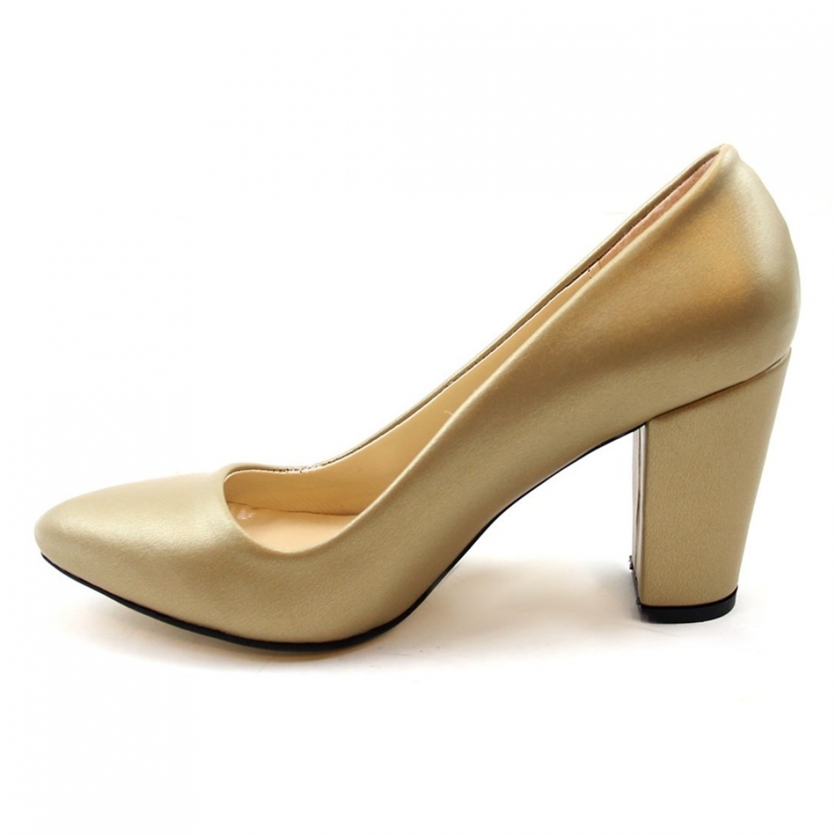 Flo Günlük Topuklu Altın Kadın Ayakkabı N-2600. 3