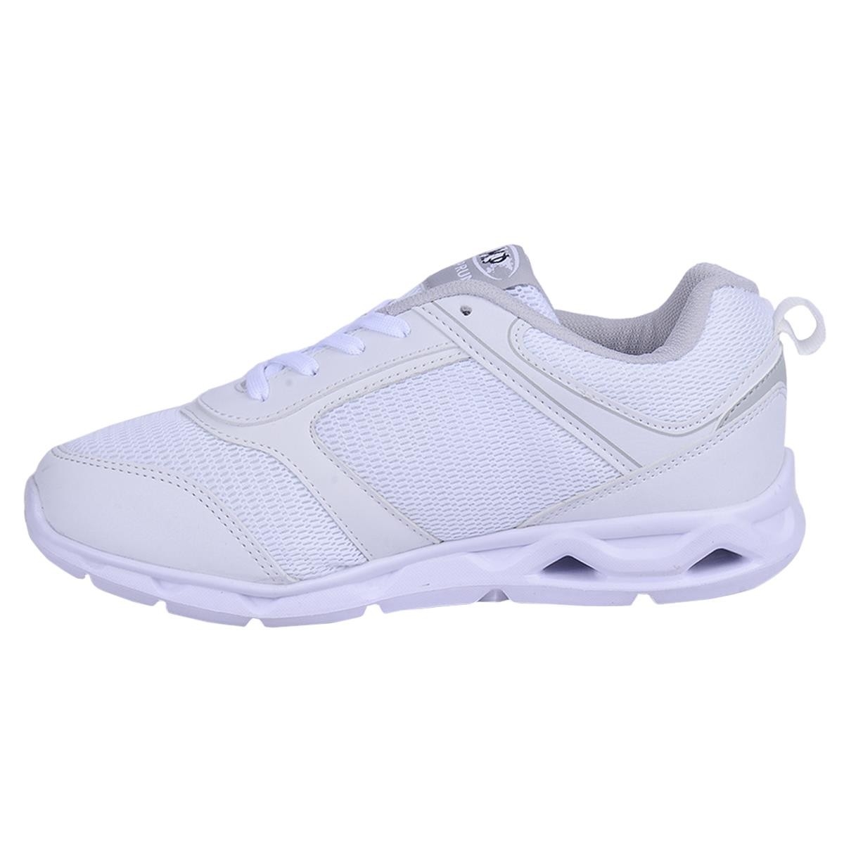 Flo 201-7404 Beyaz Loyal Yazlık Yürüyüş Koşu Bayan Spor Ayakkabı. 1