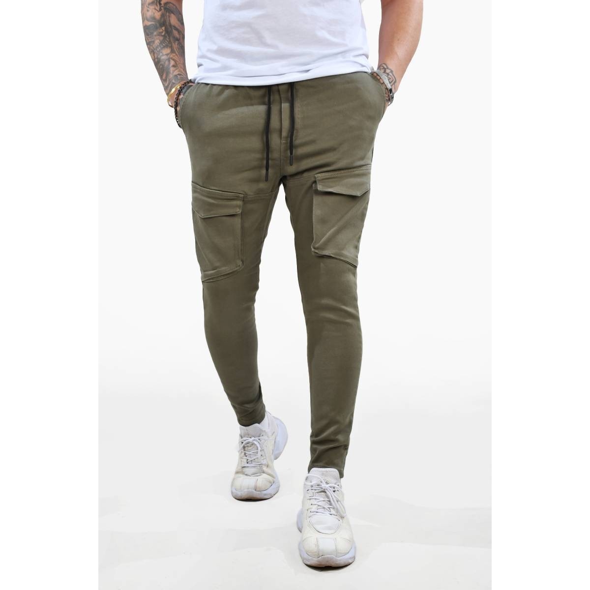 Deep Sea Erkek Haki Beli Lastikli Cepli Slimfit Kargo Pantolon 200165364 Flo Deep Sea Erkek Haki Beli Lastikli Cepli Slimfit Kargo Pantolon 200165364 Flo