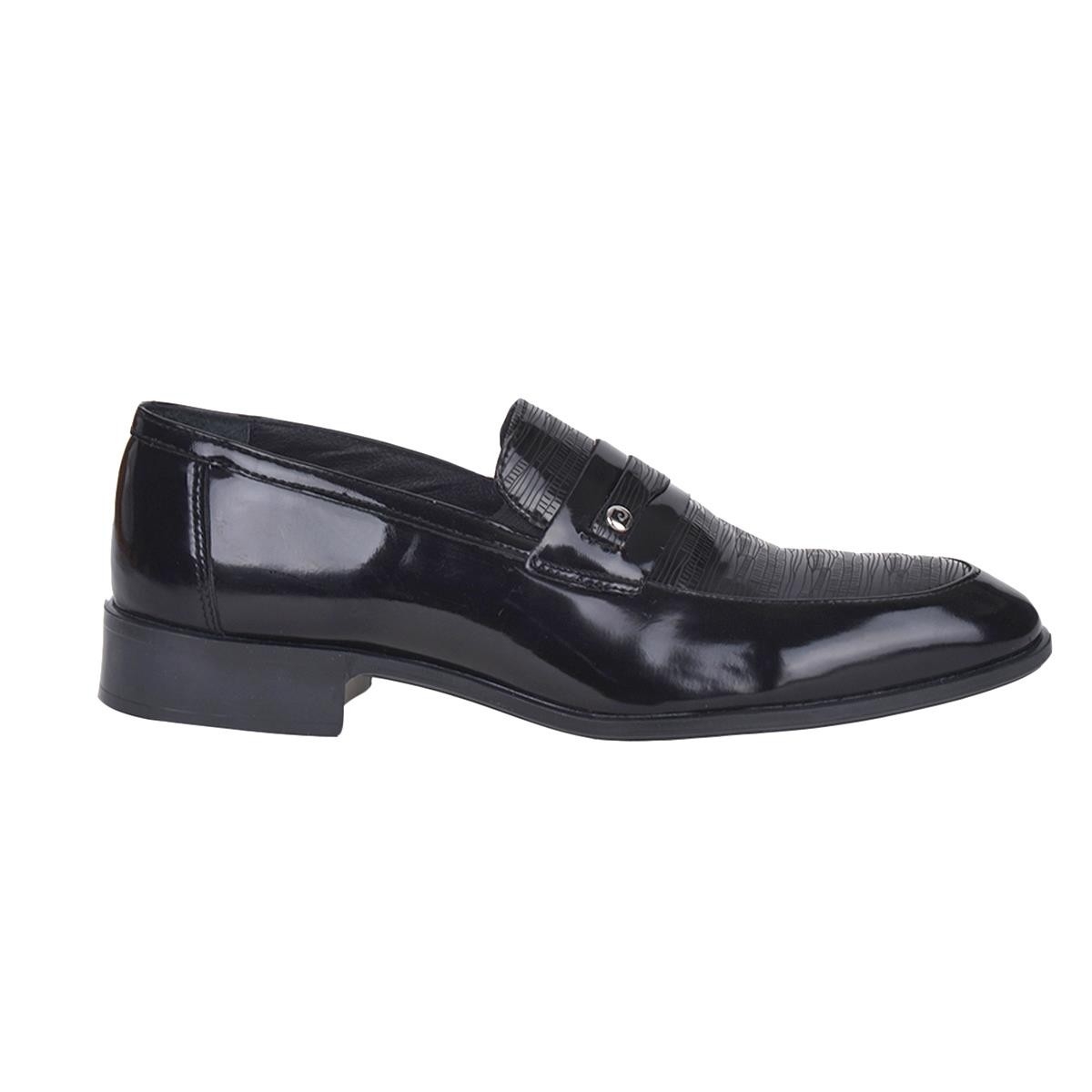 Flo 00PC16 Siyah %100 Deri Erkek Rugan Klasik Ayakkabı. 1