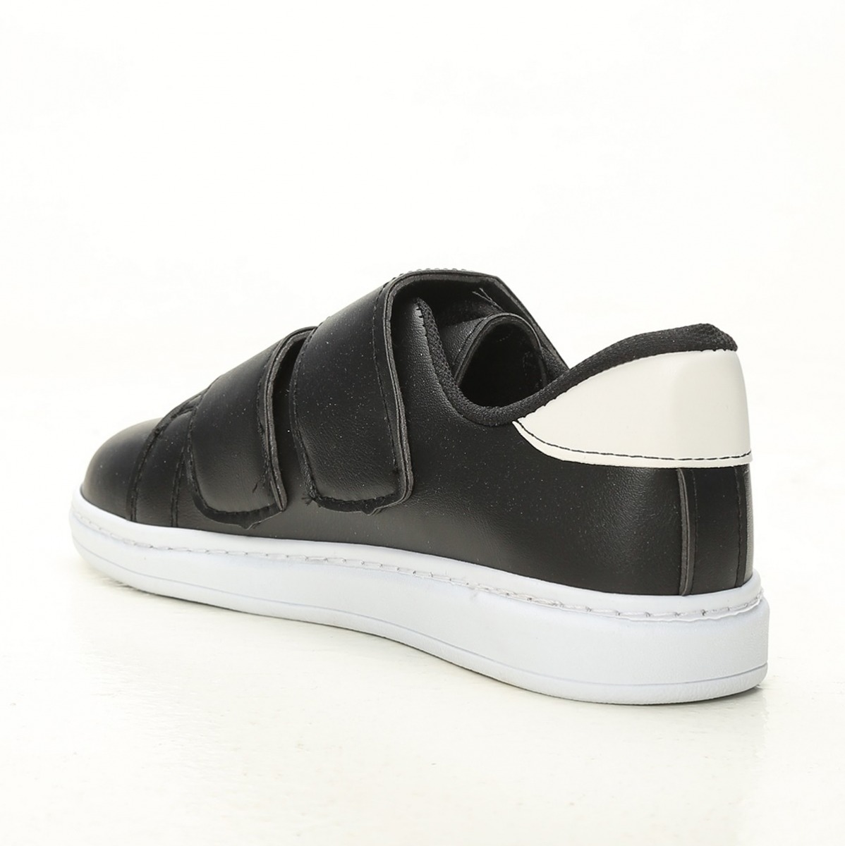 Flo Siyah-Beyaz-Beyaz Kadın Cırtlı Spor Ayakkabı 4000-19-101003. 3