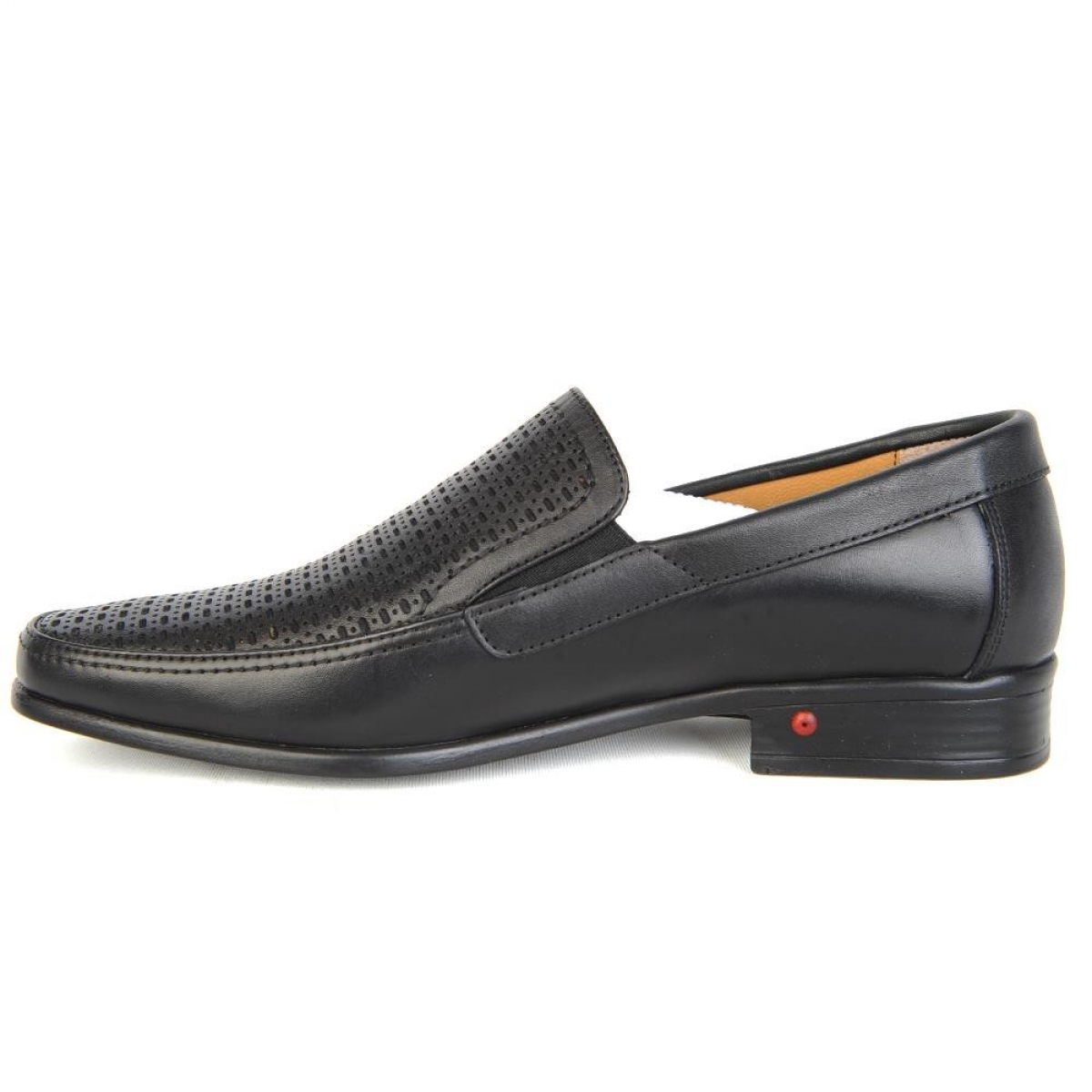 Flo 1166 Siyah %100 Deri Günlük Erkek Klasik Ayakkabı. 3