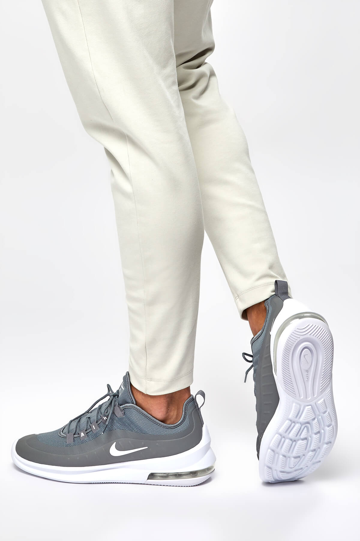 Bıyık nebu Eski Çağlar  Nike AIR MAX AXIS Gri Erkek Koşu Ayakkabısı 100345370 | Flo
