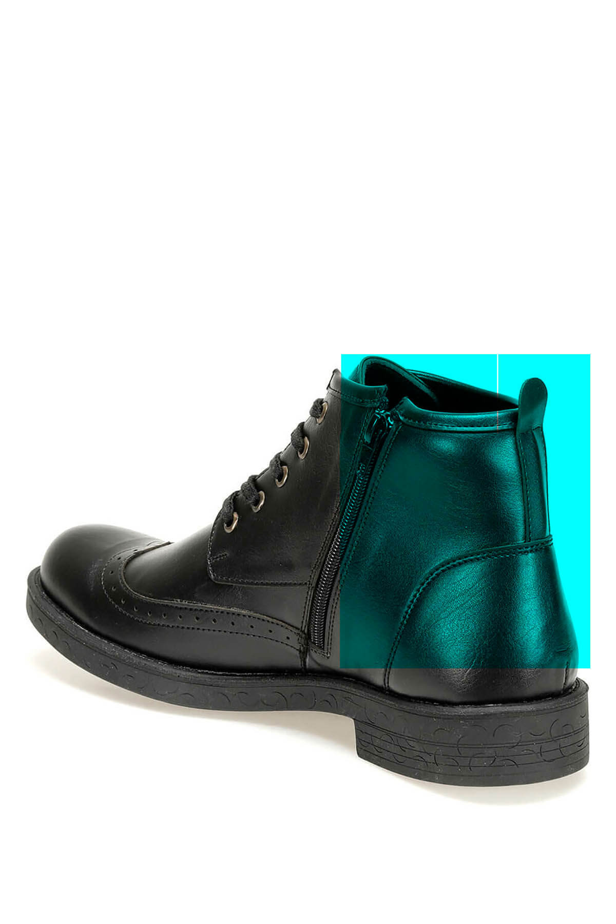 Polaris Polaris 92.356093.M Siyah Erkek Bot Flo'da! Siyah - 4. görsel