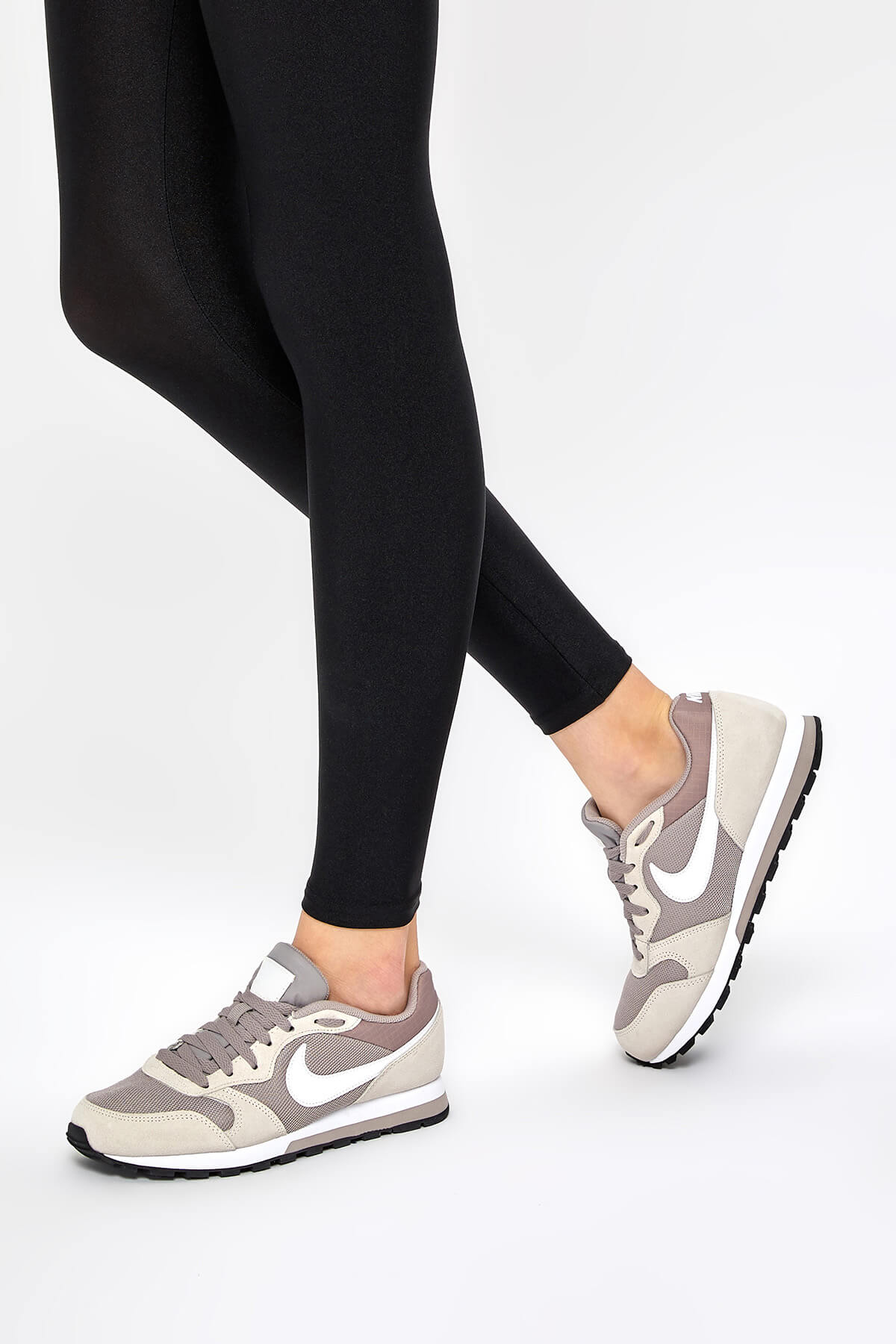 Nike MD RUNNER 2 Gri Kadın Sneaker Ayakkabı | Flo