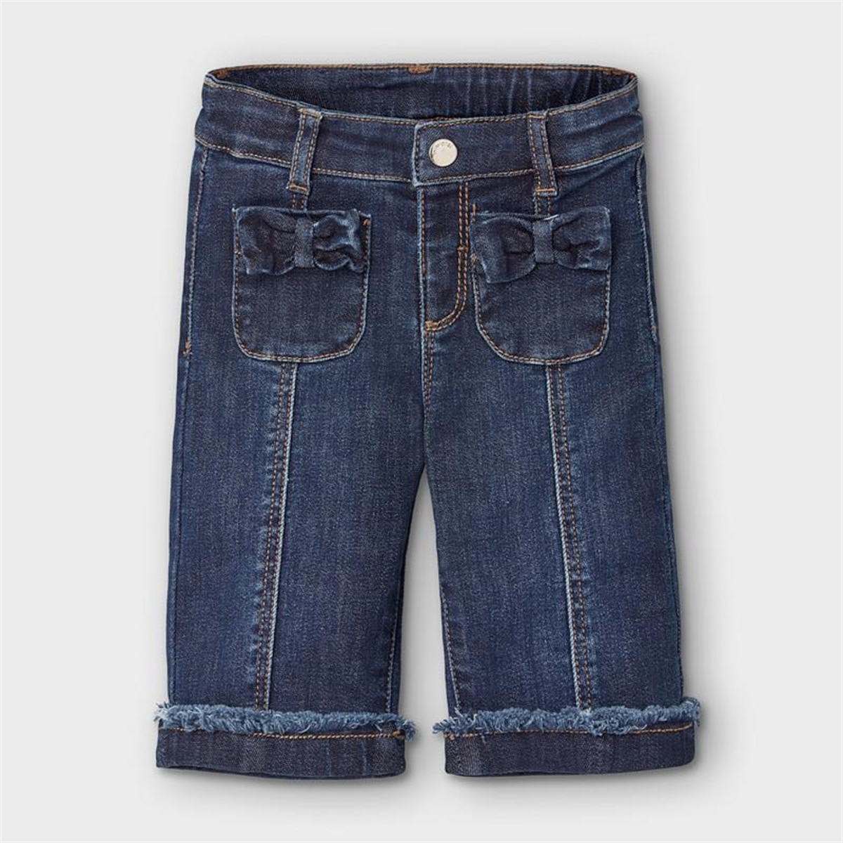 Mayoral Kiz Bebek Ispanyol Paca Kot Pantolon Flo