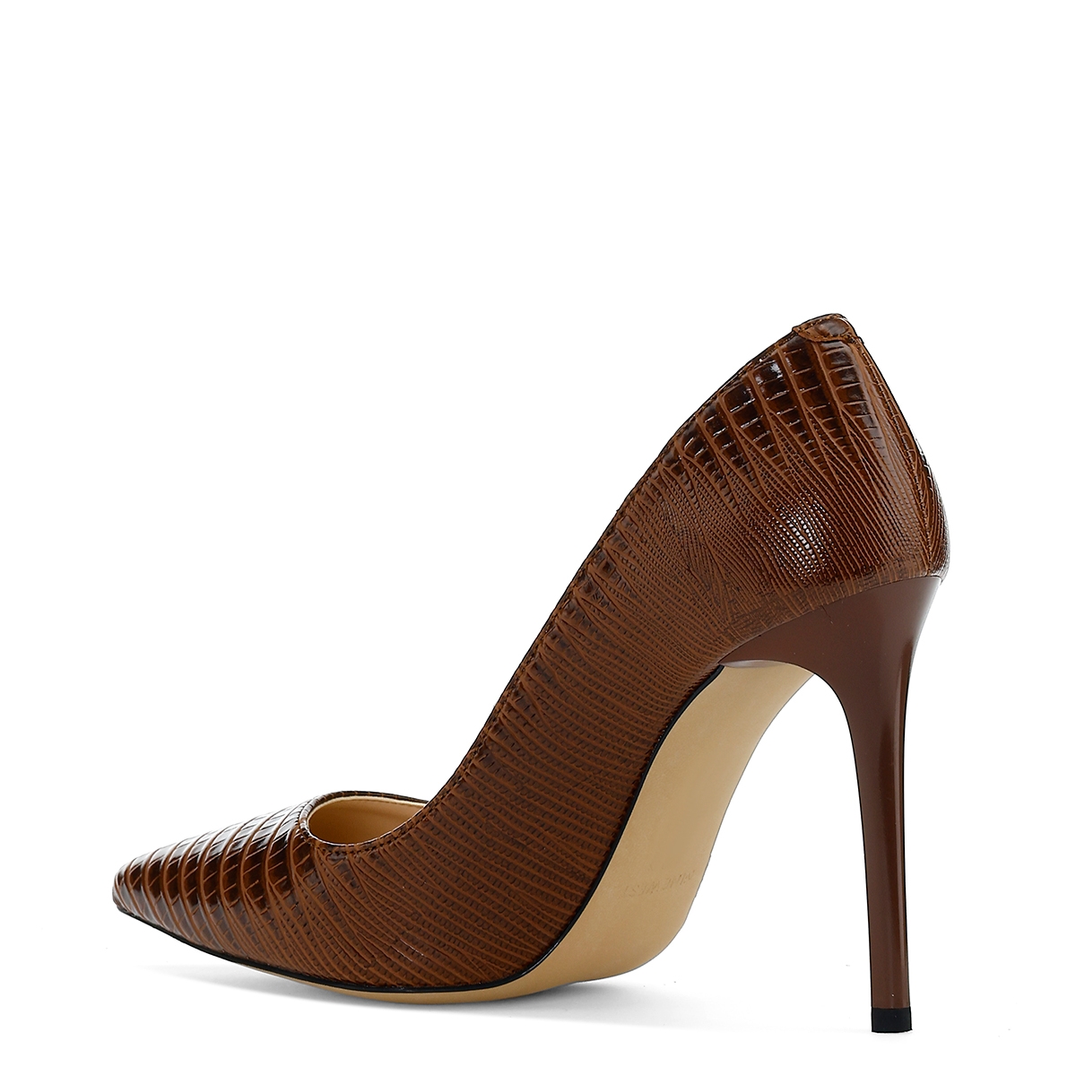 Nine West SUNDE 6 1PR Kahverengi Kadın Topuklu Ayakkabı. 1