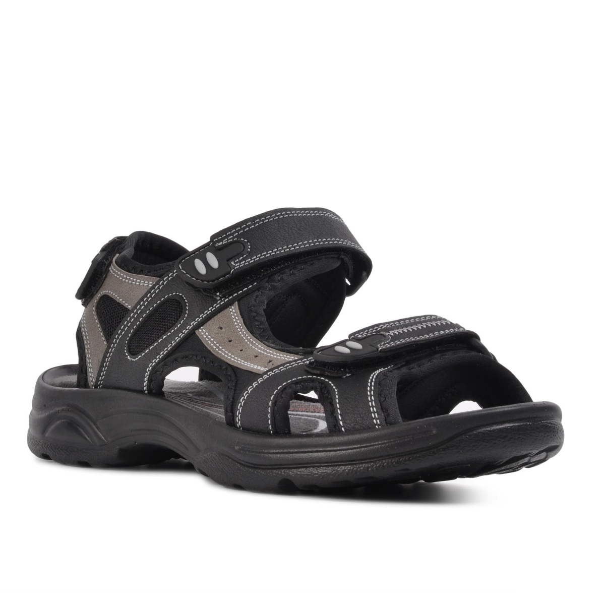 K-3 Siyah Unisex Sandalet - Görsel 4