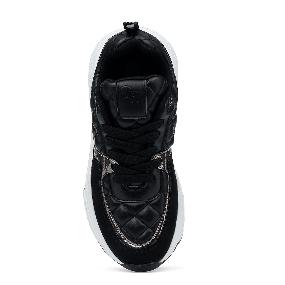 Nine West LOVEN 1PR Siyah Kadın Sneaker. 6