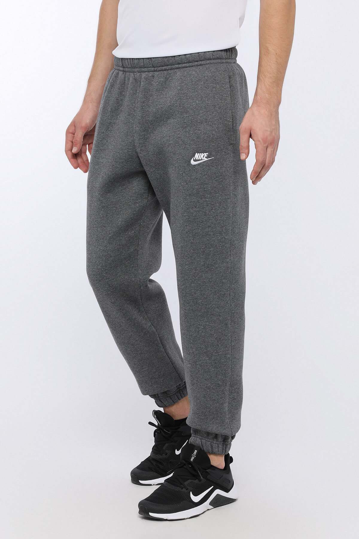 Nike M NSW CLUB PANT CF BB Gri Erkek E ofman 100663020 Flo