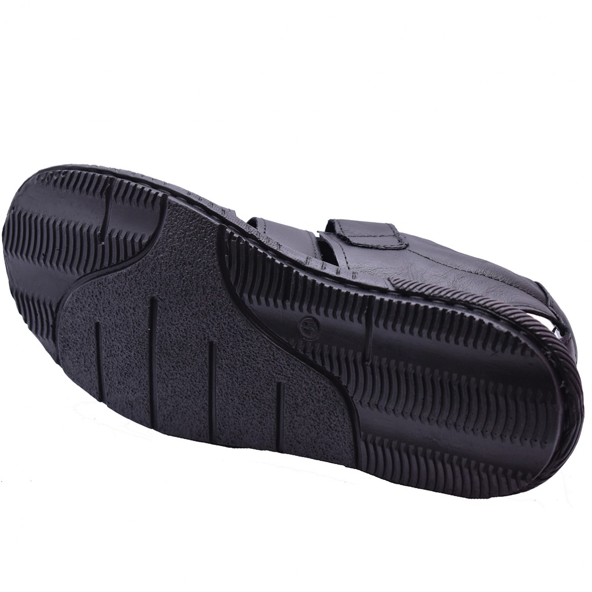 Ayakkabiburada 033 Günlük Hakiki Deri Erkek Sandalet Ayakkabı - Görsel 5