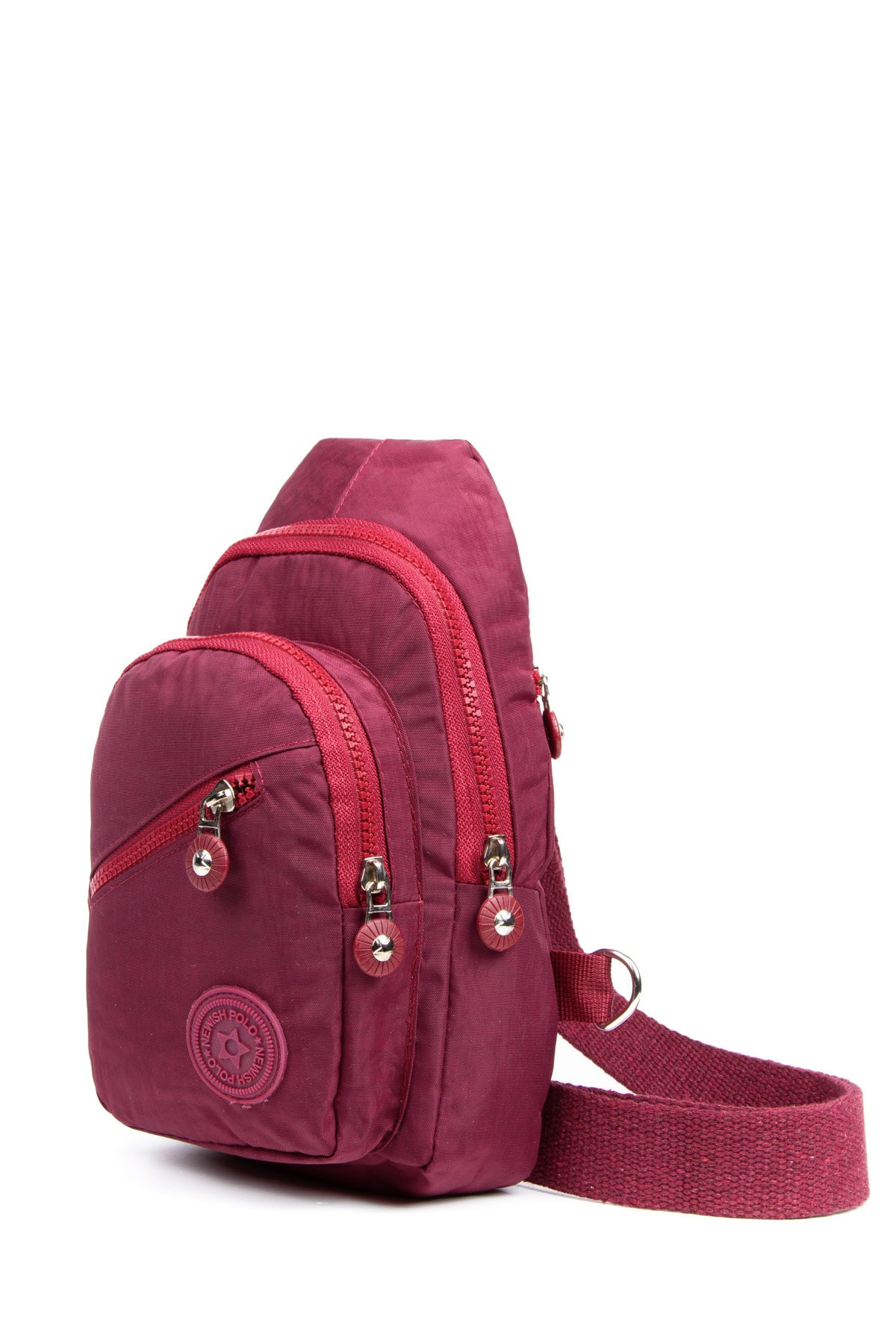 Zigga Zigga 01030 Bordo Uc Bolmeli Kipling Kumas Tek Omuz Ve Capraz Gogus Cantasi 200093586 Flo