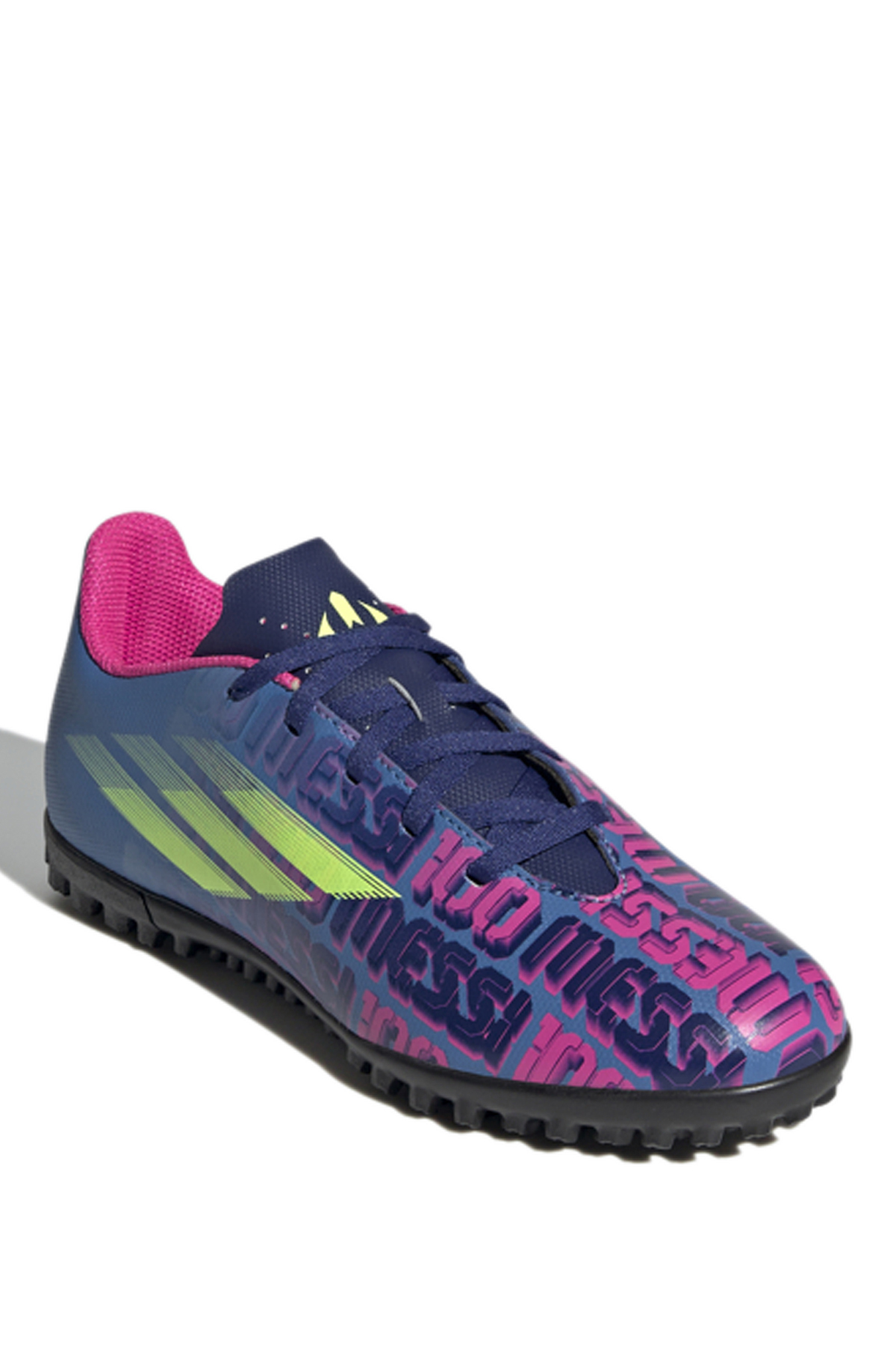 adidas x speedflow messi 4 mavi erkek cocuk hali saha ayakkabisi 101120435 flo