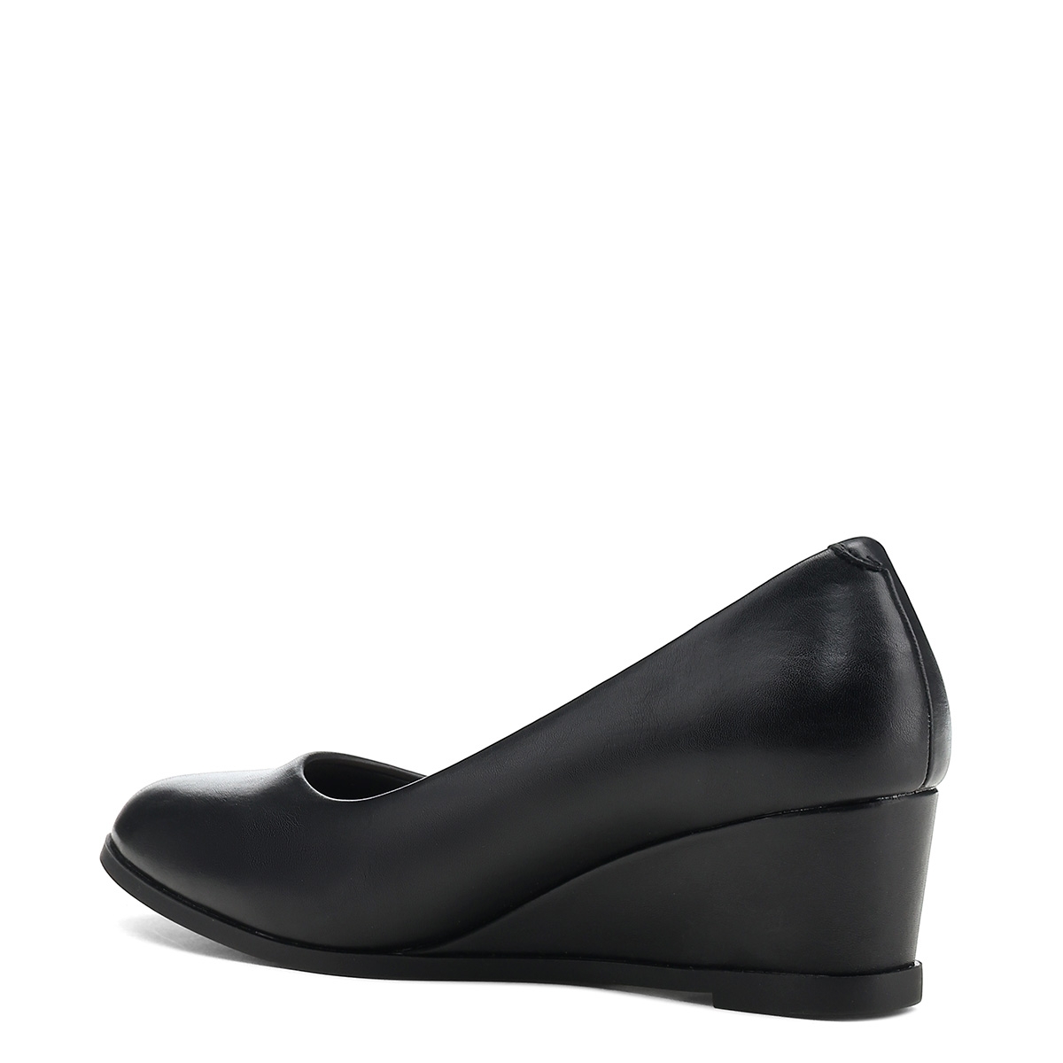 Nine West YENA 1PR Siyah Kadın Dolgu Topuk Ayakkabı. 1