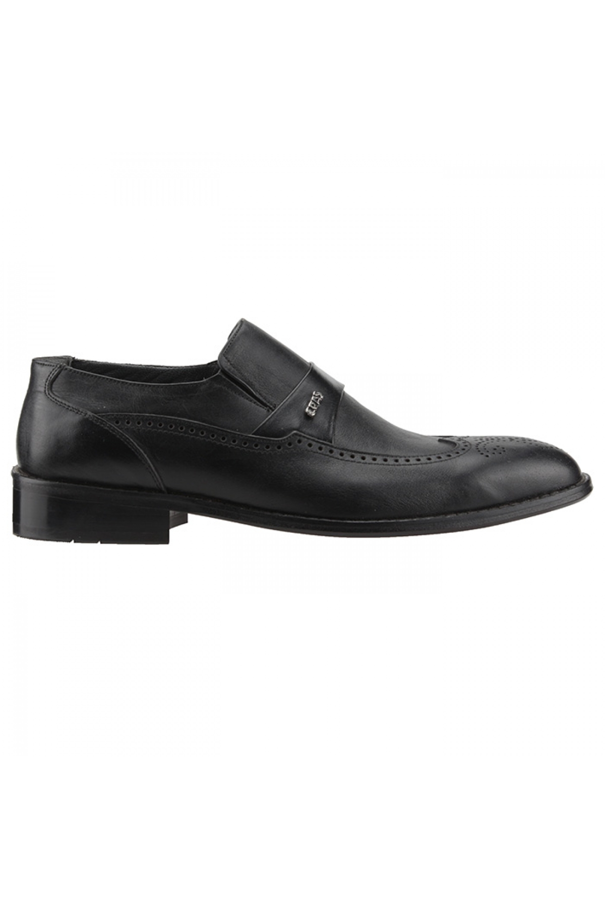 Flo Epaş 13207 Siyah % 100 Deri Günlük Klasik Erkek Ayakkabı. 1