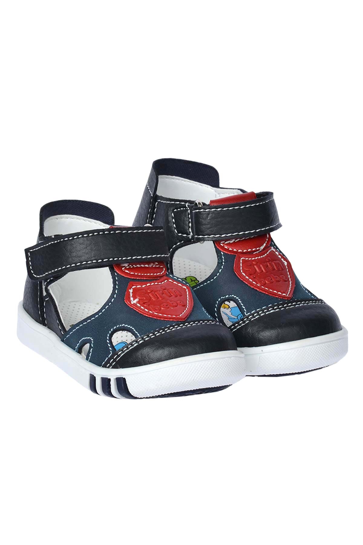 Kiko Şb 2250-55 Erkek Çocuk İlk Adım Ayakkabı Sandalet Siyah-Lacivert - Görsel 2