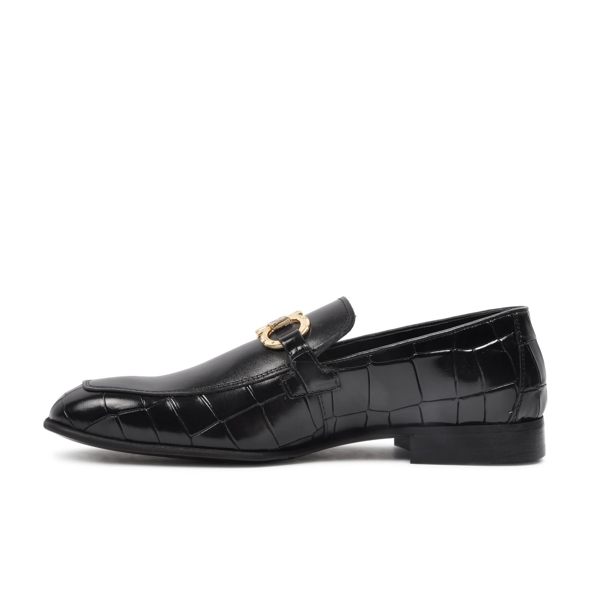Flo Premium 2302 Siyah Hakiki Deri Erkek Klasik Ayakkabı. 5
