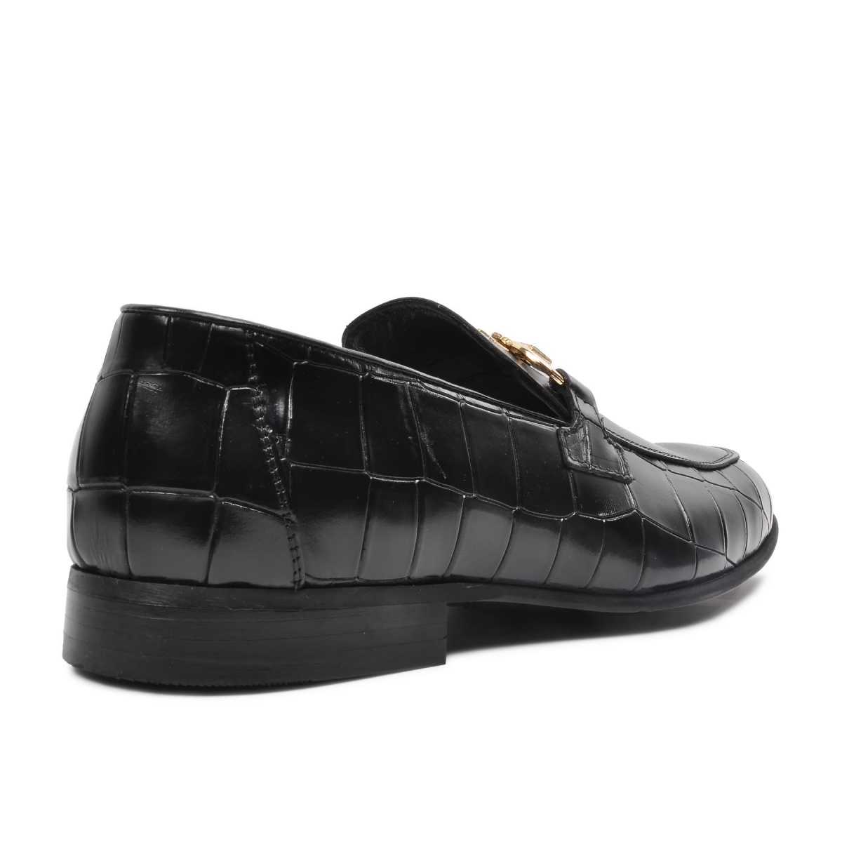 Flo Premium 2302 Siyah Hakiki Deri Erkek Klasik Ayakkabı. 6