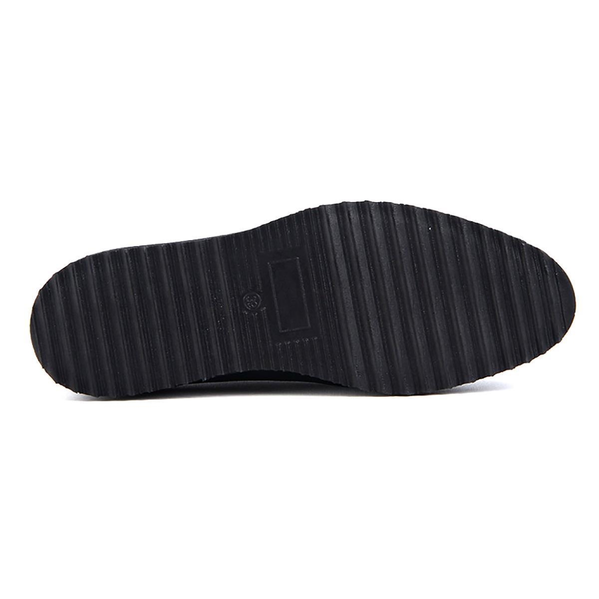 Flo 072 Siyah Günlük Cilt Günlük Klasik Erkek Ayakkabı. 1