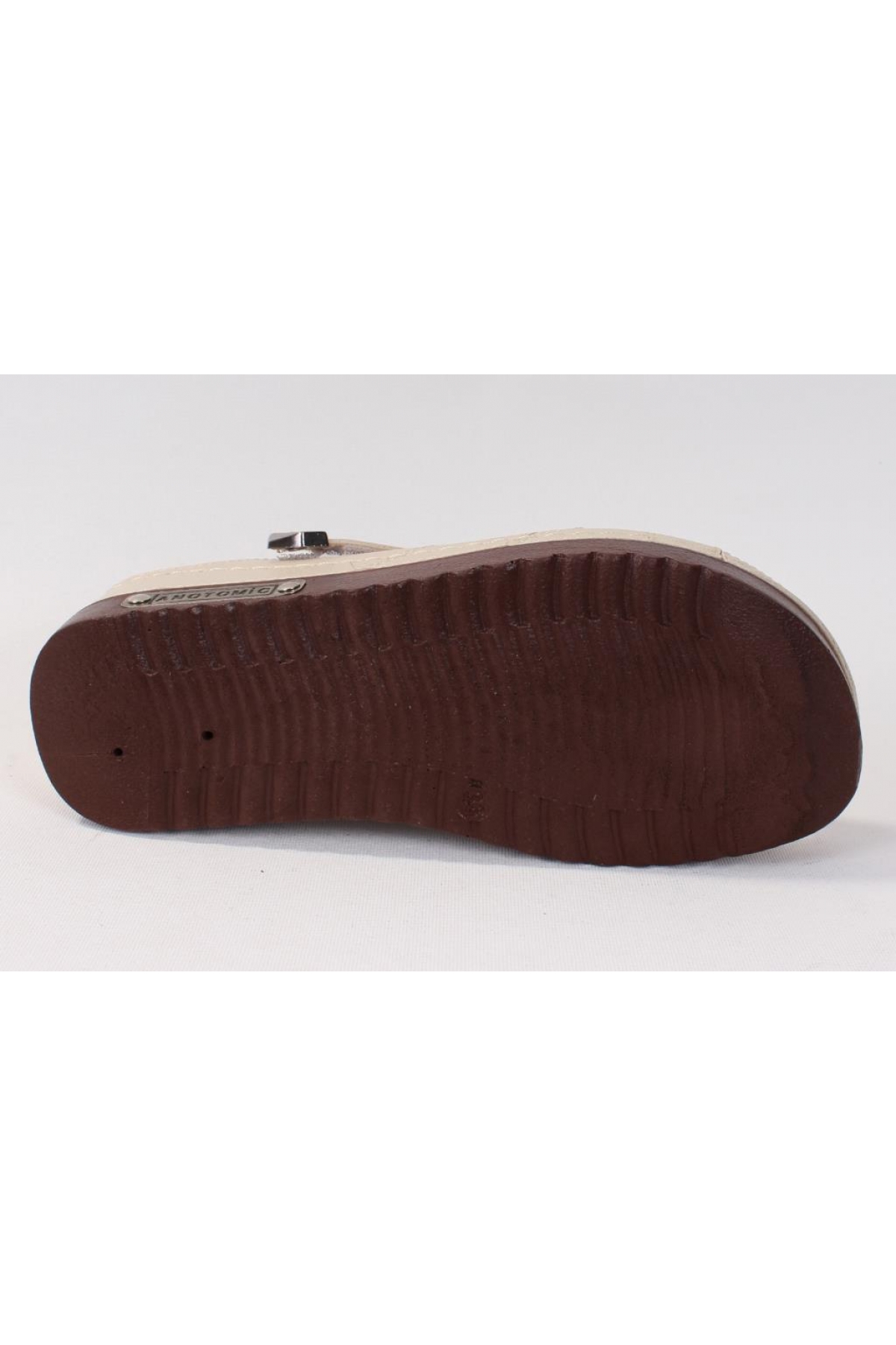 DZA37-3005 Bej Günlük Ortopedik Kadın Terlik - Görsel 5