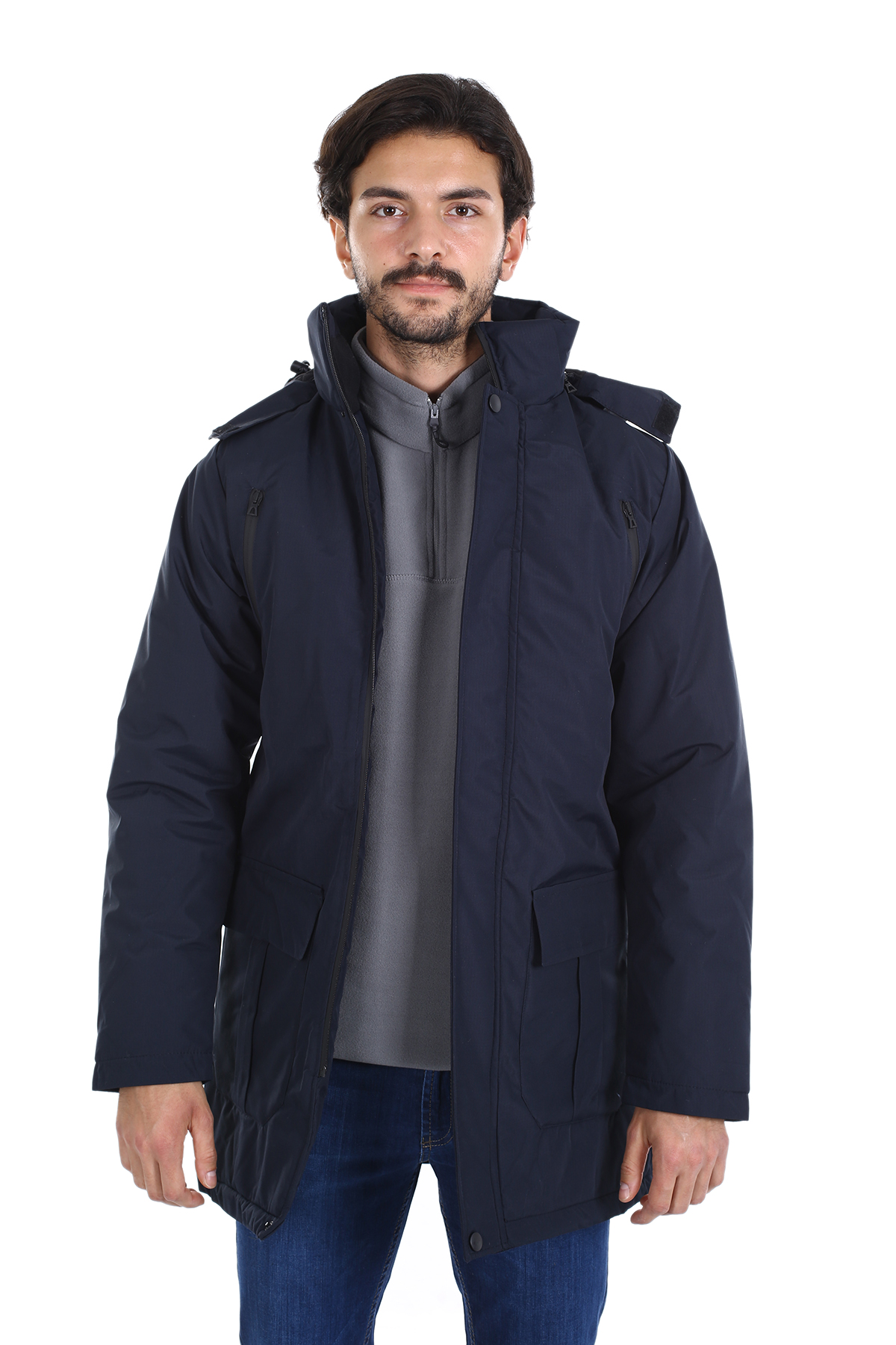 EXUMA Erkek Su Geçirmez Soft Shell Mont 