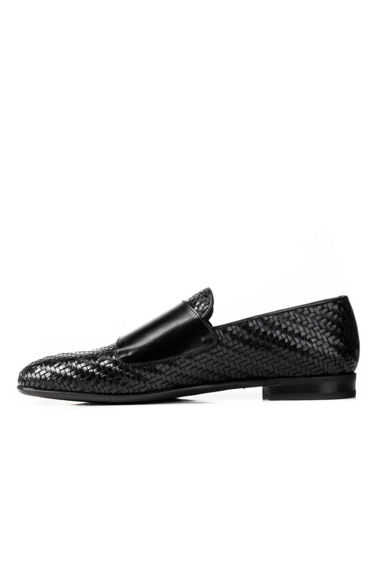 Flo Hakiki Deri Siyah Erkek Klasik Ayakkabı. 3