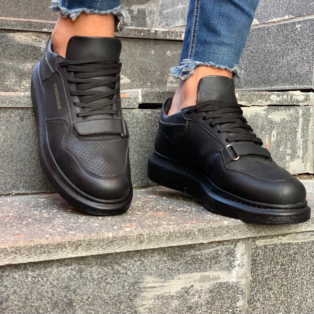 CH073 CST Flatline Erkek Ayakkabı SIYAH - Görsel 4