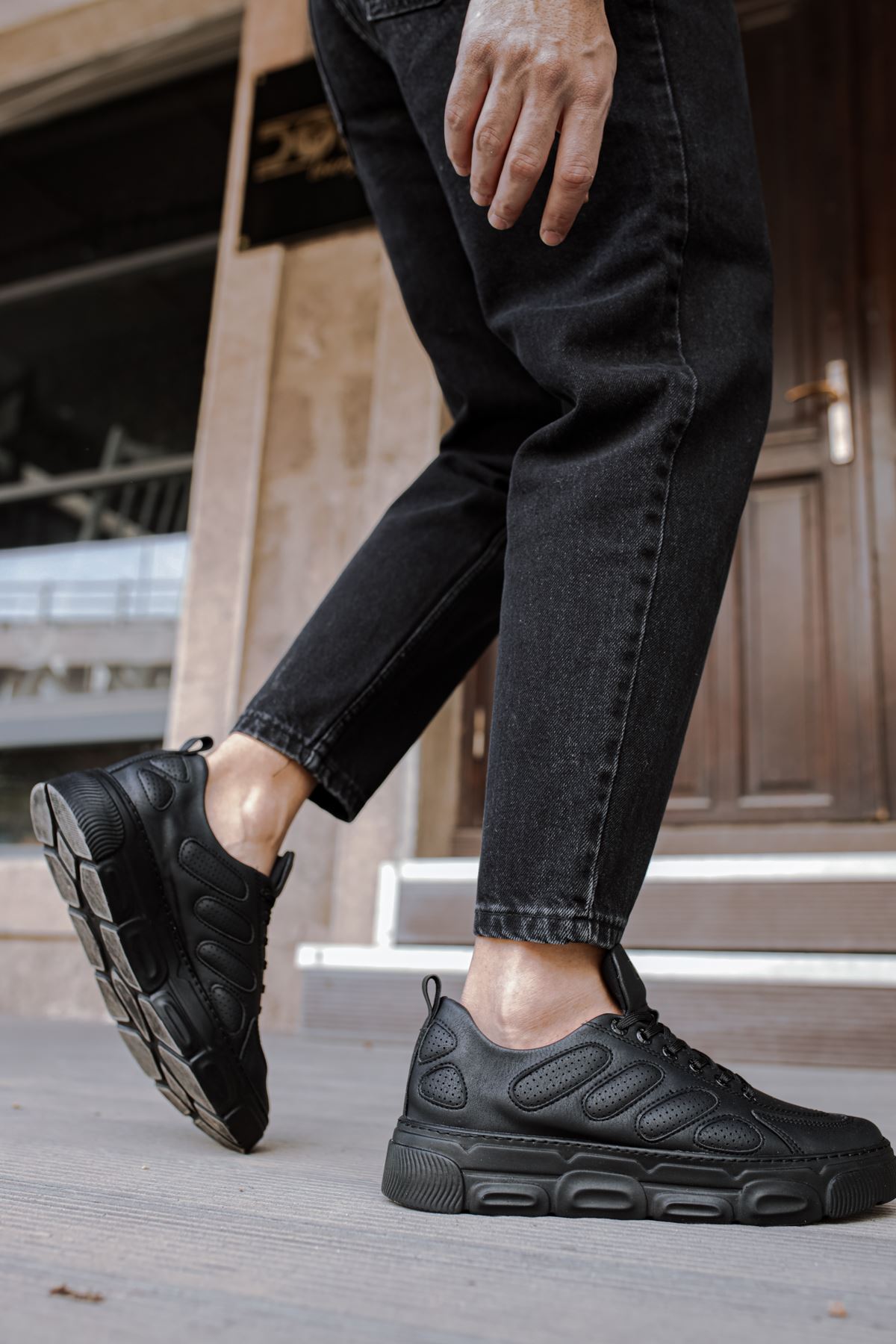 CH105 CST Cronus Erkek Ayakkabı SIYAH - Görsel 3