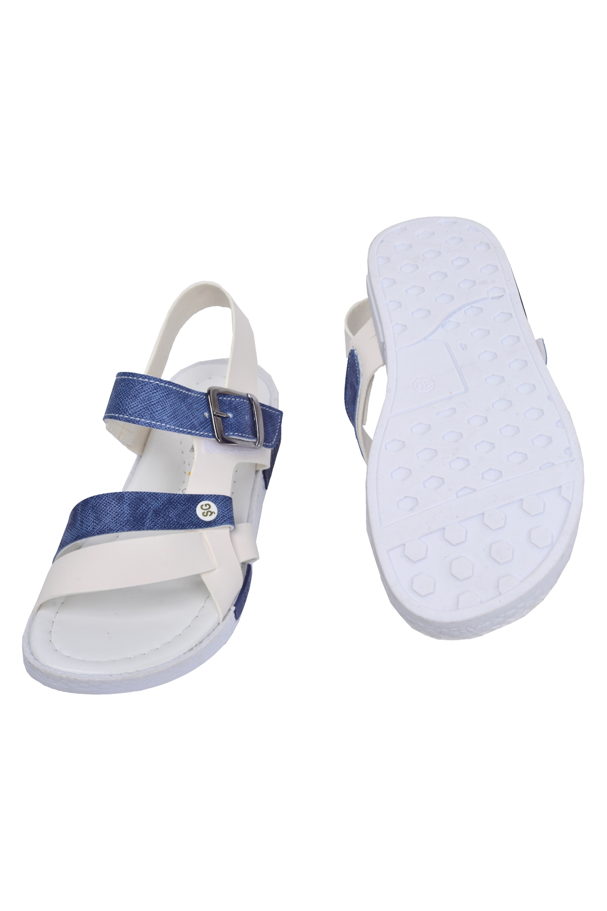 Erkek Çocuk Sandalet Şb 2517-26 Beyaz - Mavi - Görsel 5