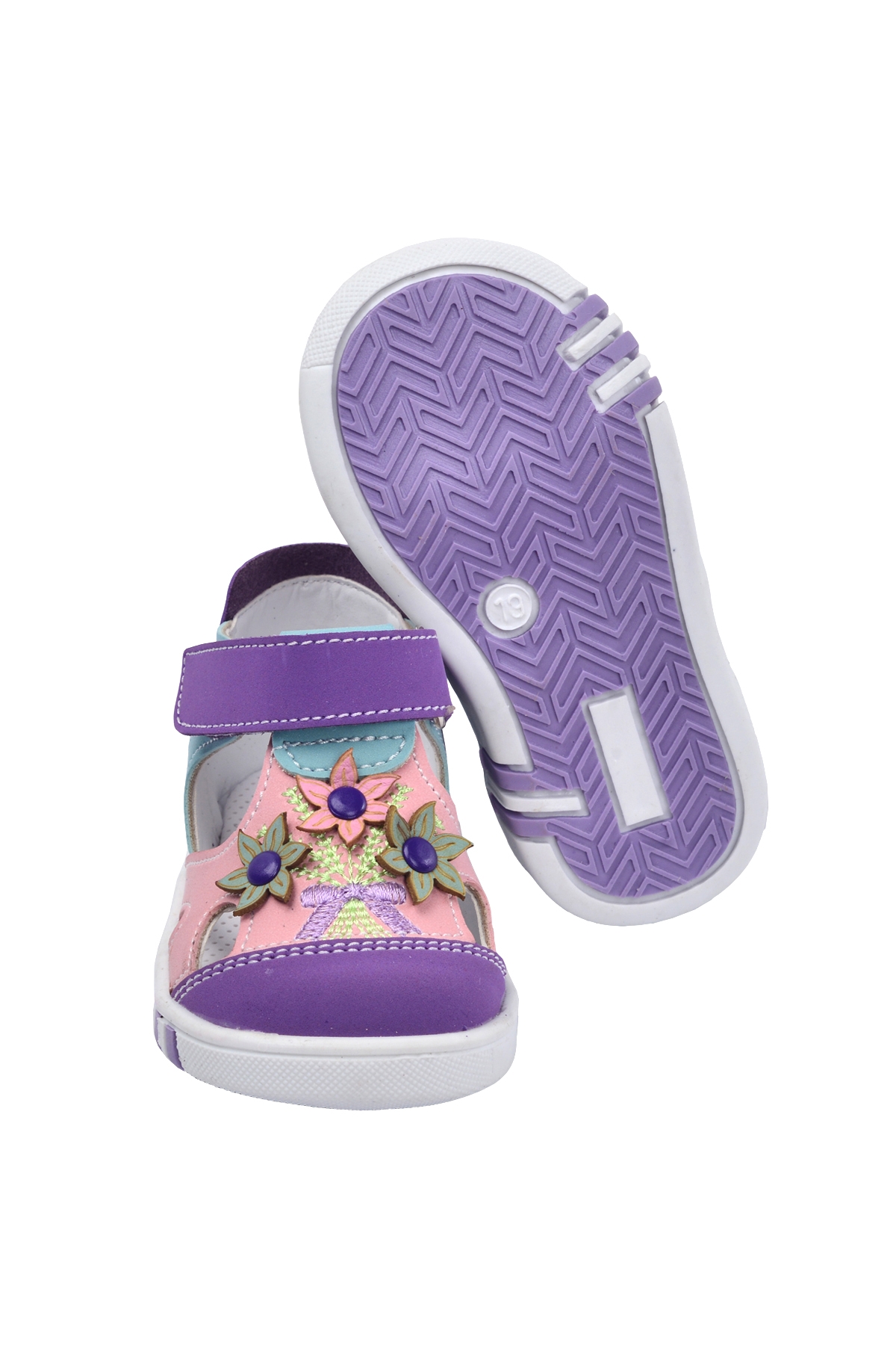 Kız Çocuk İlk Adım Ayakkabı Şb 2211-16 Mor - Görsel 4