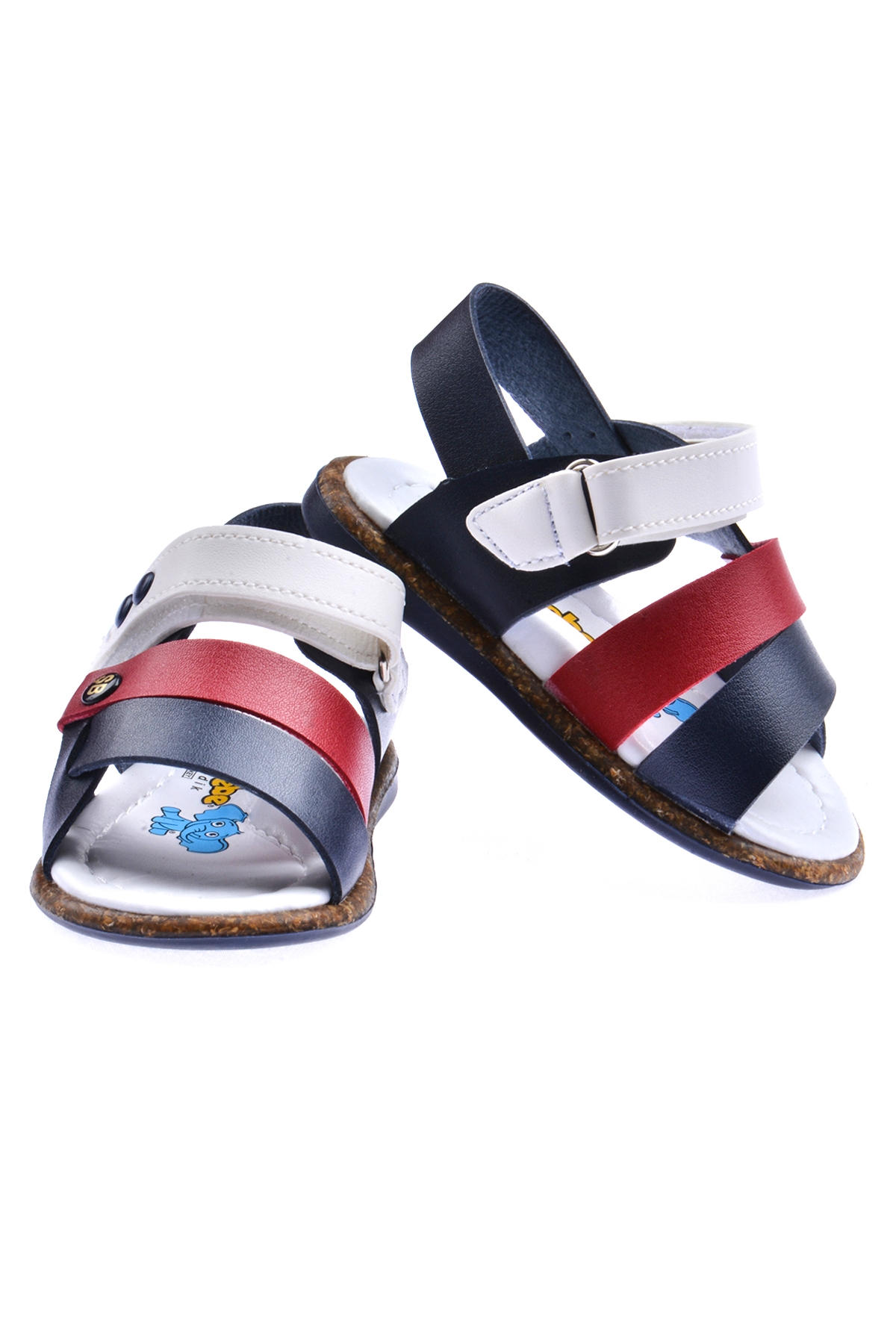 Erkek Çocuk İlk Adım Sandalet Şb 2359-68 Lacivert - Kırmızı - Görsel 5