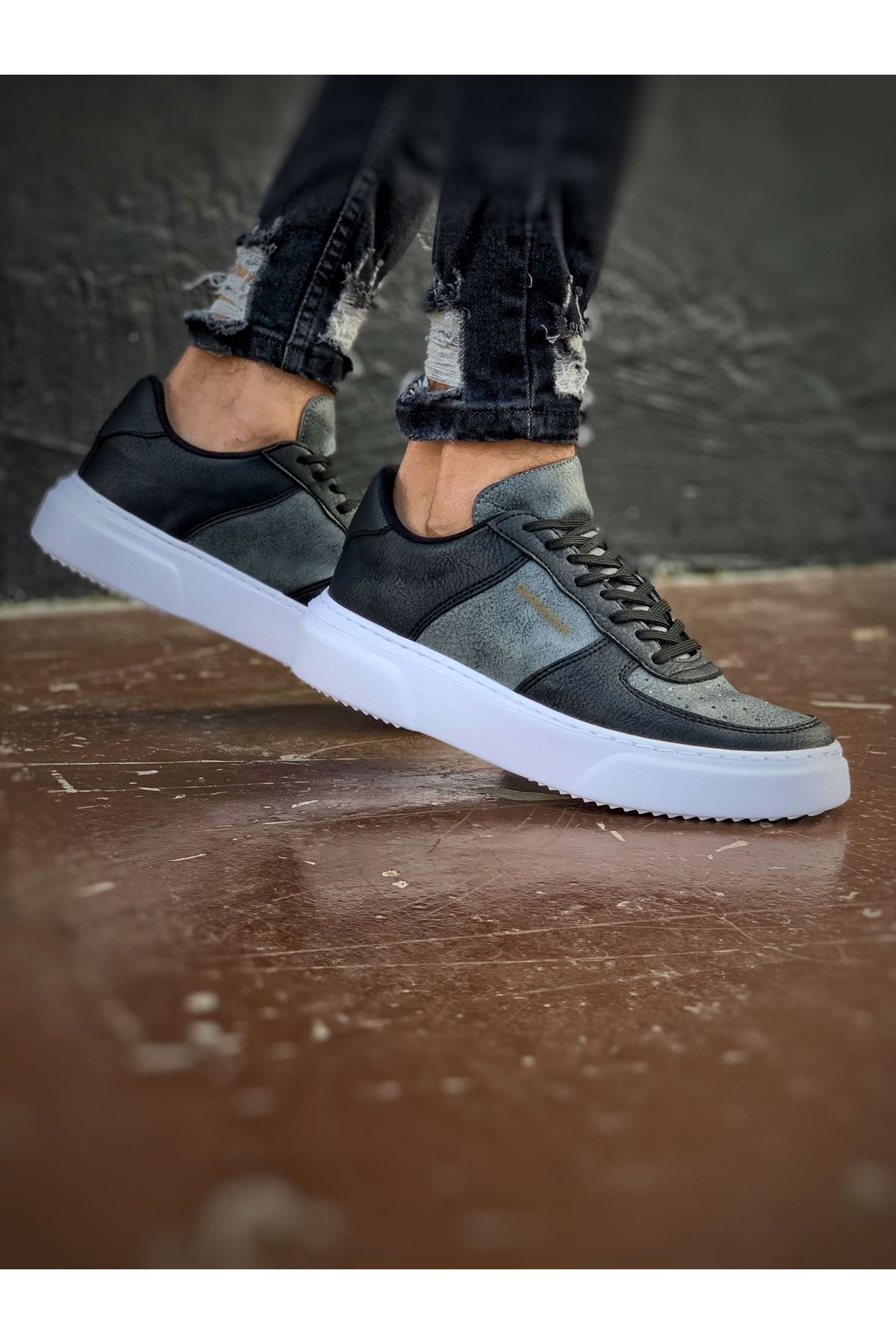 CH087 CBT Kenton Erkek Ayakkabı SIYAH/SIYAH - Görsel 7