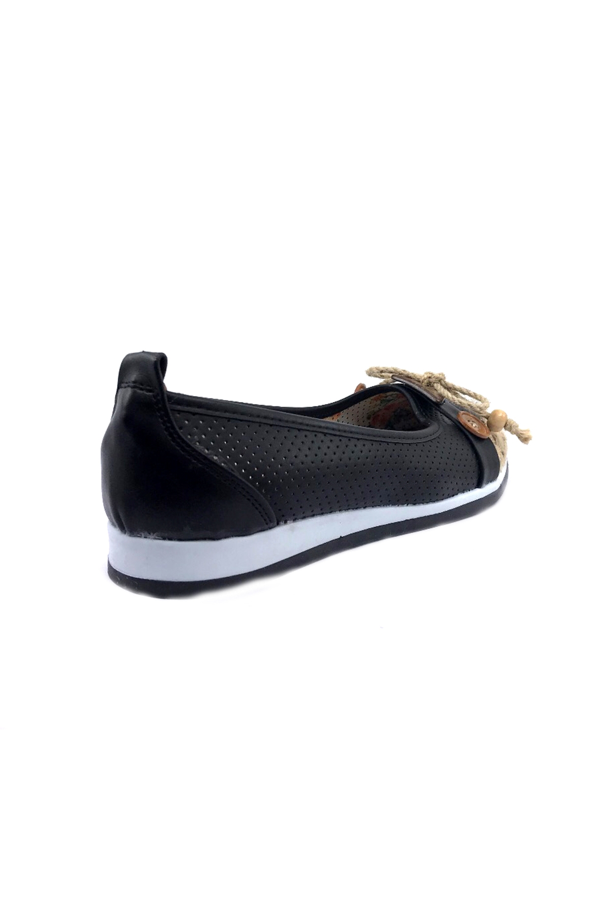 Ayakkabımood Siyah Rahat Günlük Bayan Babet - Görsel 5