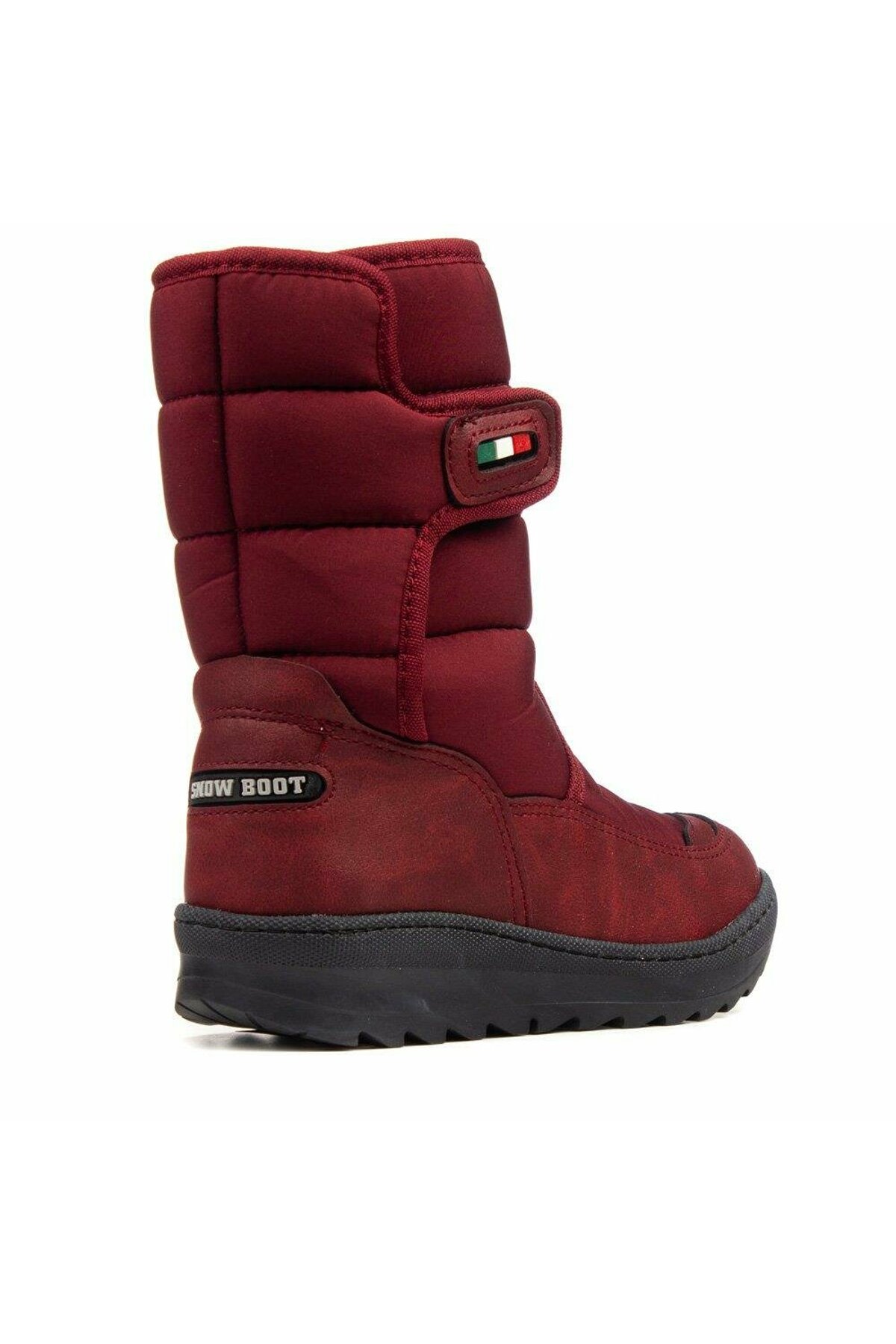 Le Petit Bordo İçi Kürklü Kız Çocuk Kar Botu - Görsel 5