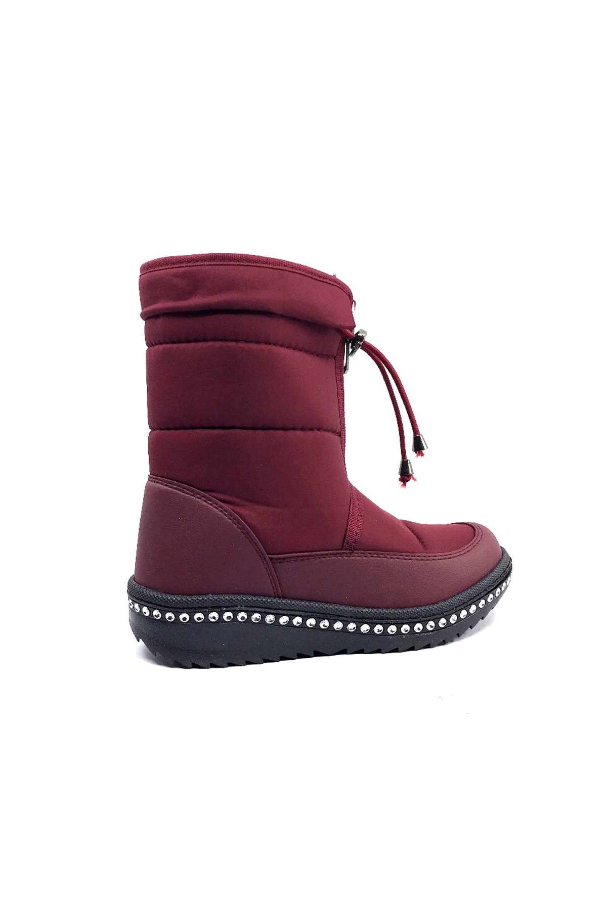 Le Petit Bordo Taşlı İçi Kürklü Kız Çocuk Kar Botu - Görsel 5