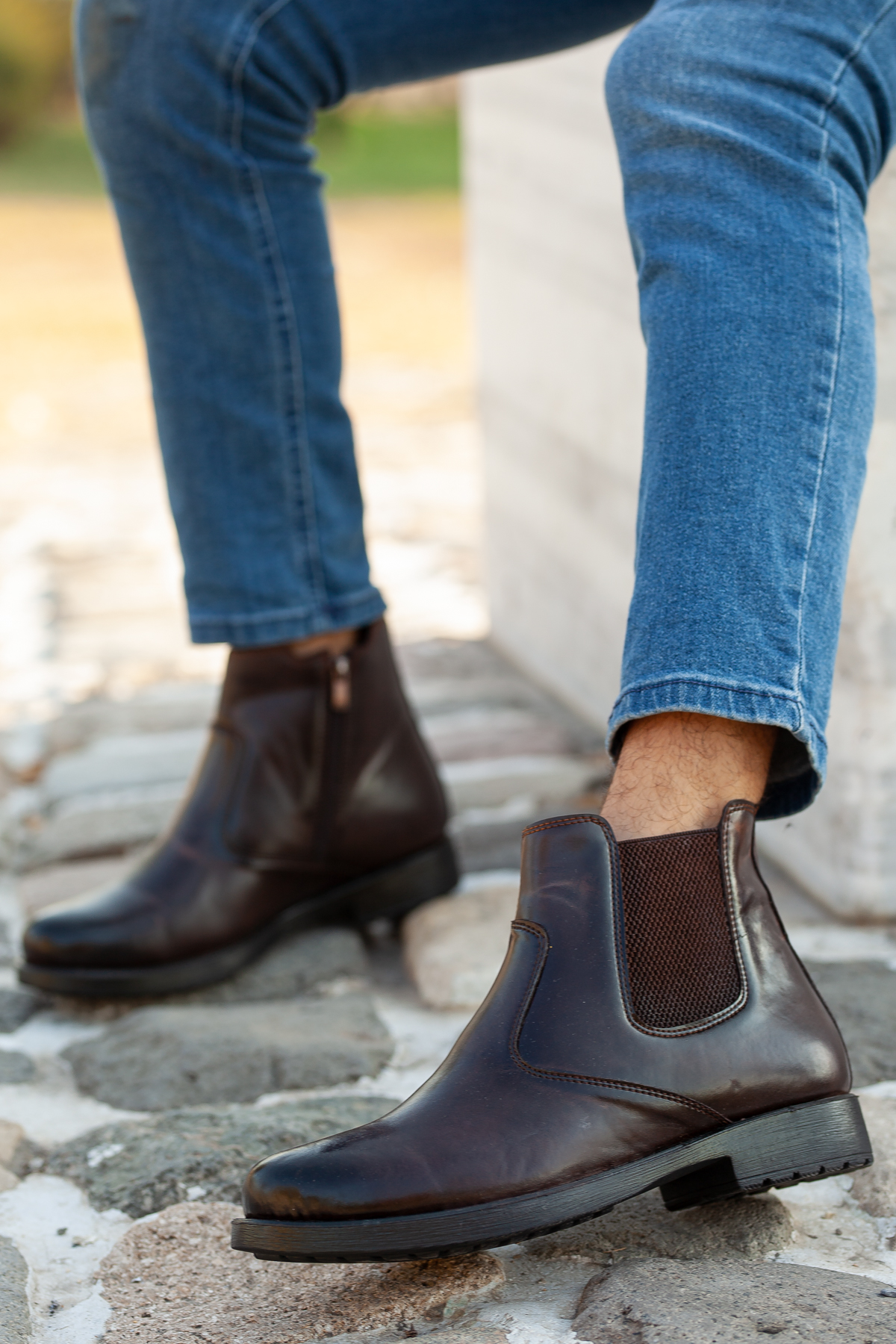 D650 Erkek Kışlık Kar Botu_Kahverengi - Görsel 3