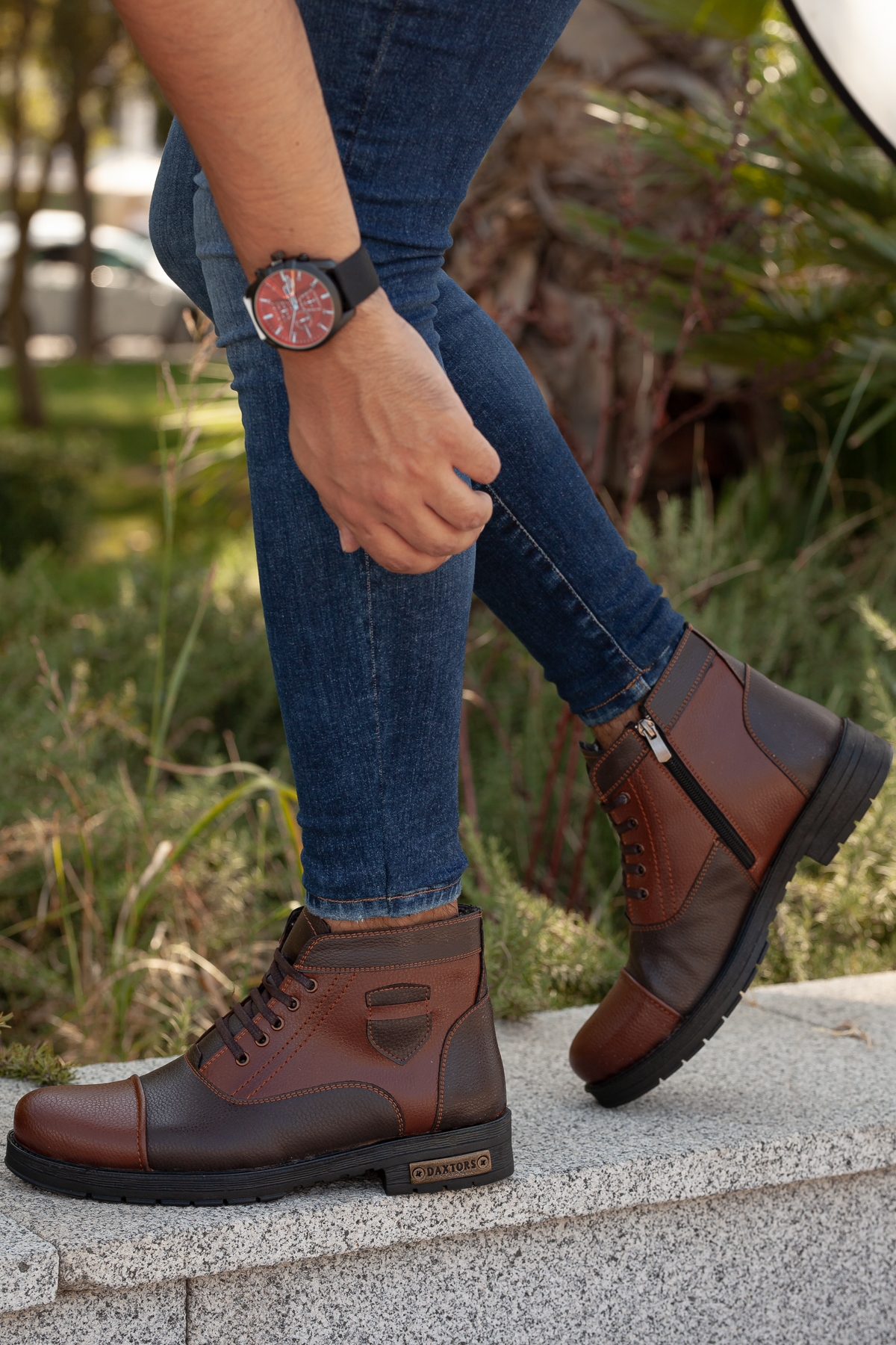 D0401 Unisex Taban Dahil Komple Kürklü Kışlık Kar Botu_Taba - Görsel 3