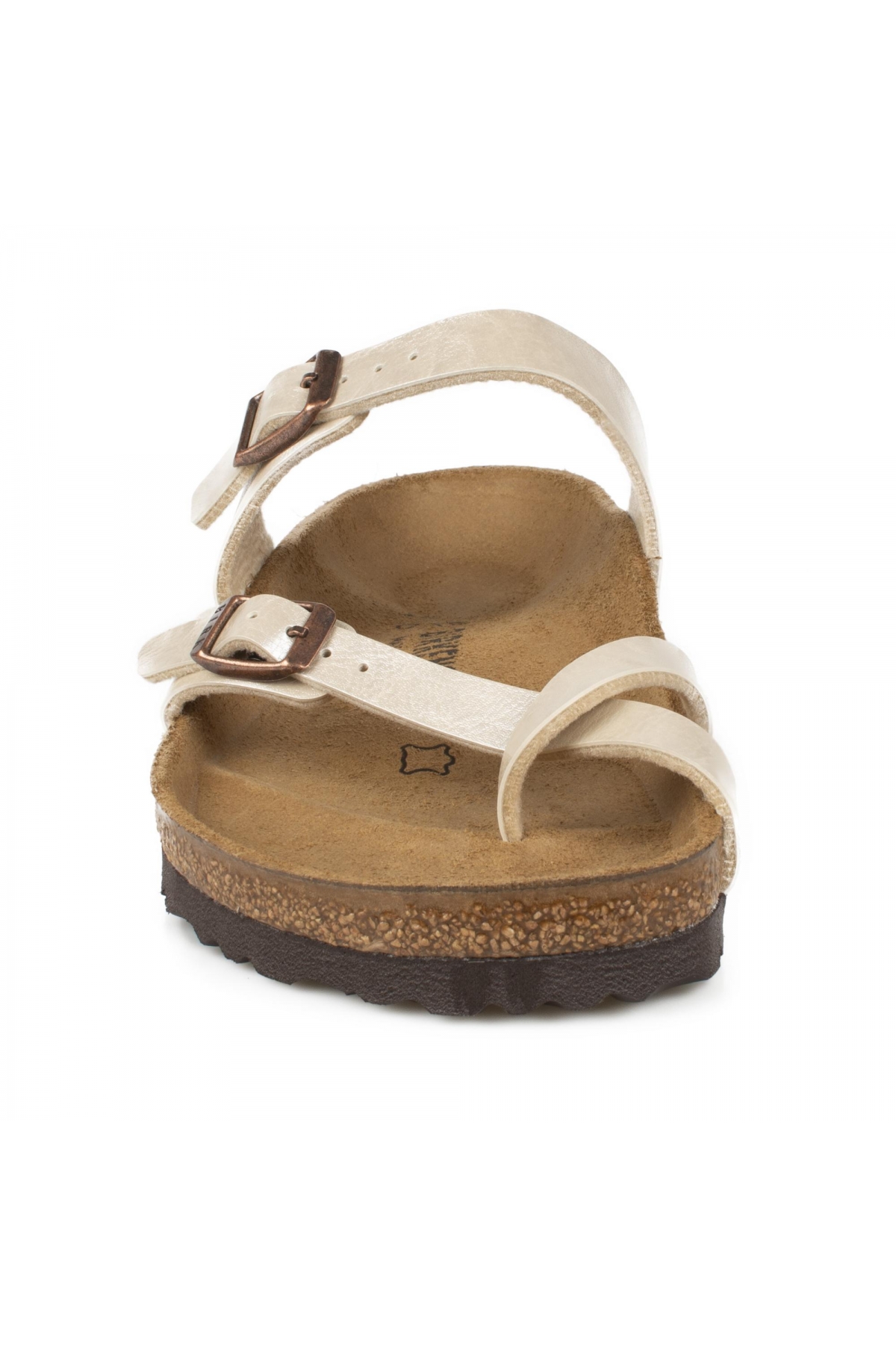 Mayari Parmak Arası Krem Kadın Terlik - Görsel 4