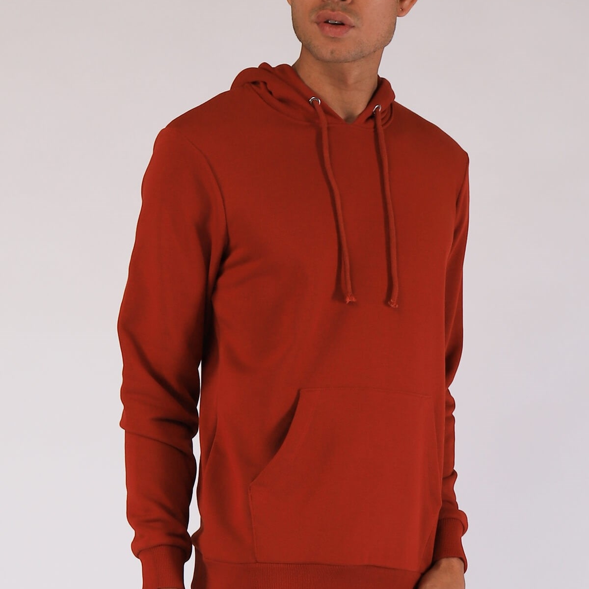 reebok orange moletom com capuz