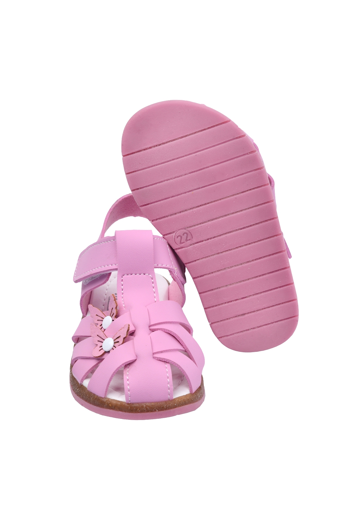 Günlük Kız Çocuk Bebe Sandalet Şb 2262-71 Pembe - Görsel 4
