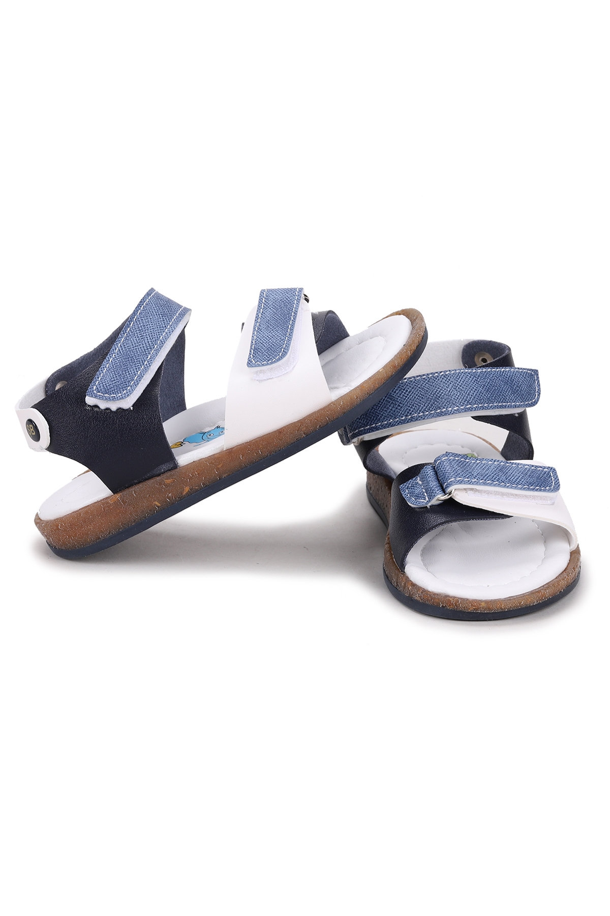 Erkek Çocuk Sandalet Şb 27432893-00 Lacivert - Kot - Görsel 3