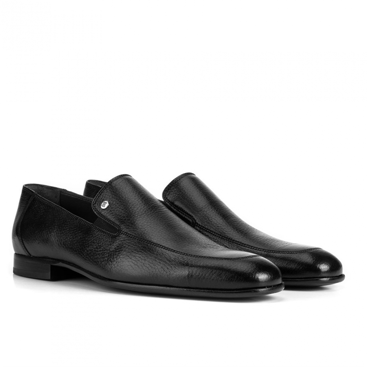 Flo Hakiki Deri Siyah Erkek Klasik Ayakkabı. 4