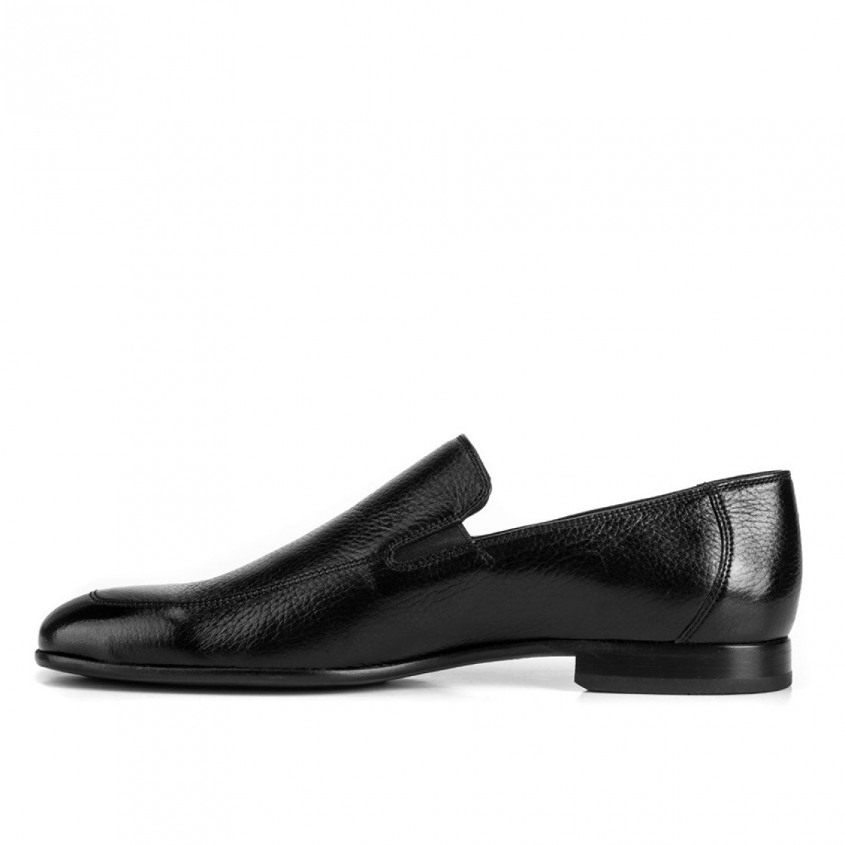 Flo Hakiki Deri Siyah Erkek Klasik Ayakkabı. 1