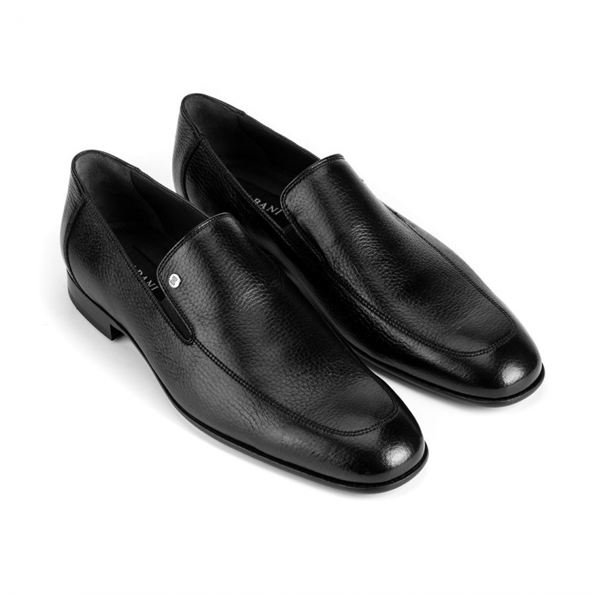 Flo Hakiki Deri Siyah Erkek Klasik Ayakkabı. 6