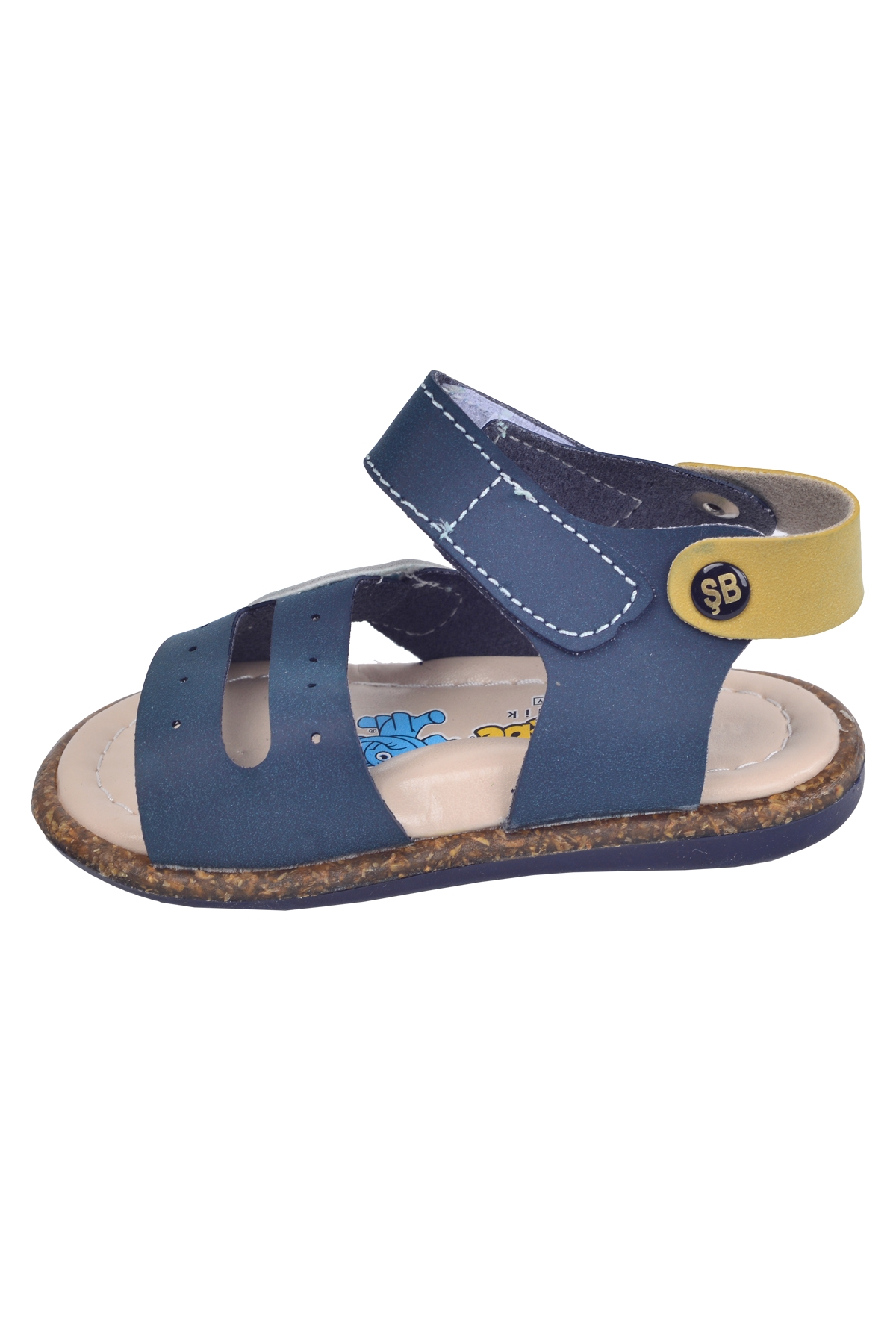 Erkek Çocuk İlk Adım Sandalet Şb 2340-49 Lacivert - Gri - Görsel 3