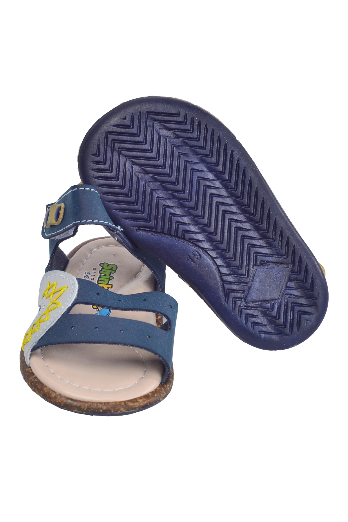 Erkek Çocuk İlk Adım Sandalet Şb 2340-49 Lacivert - Gri - Görsel 4